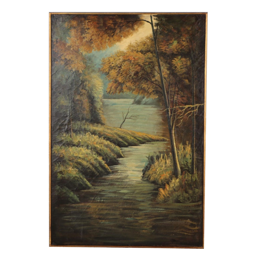 Uttermost Company Landscape Oil Painting