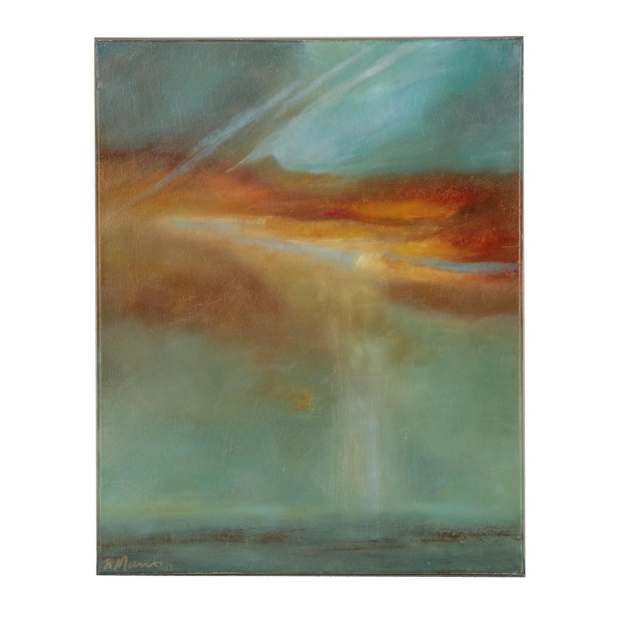 Rebecca Manns Oil Painting "Edge of Brilliance", 2019