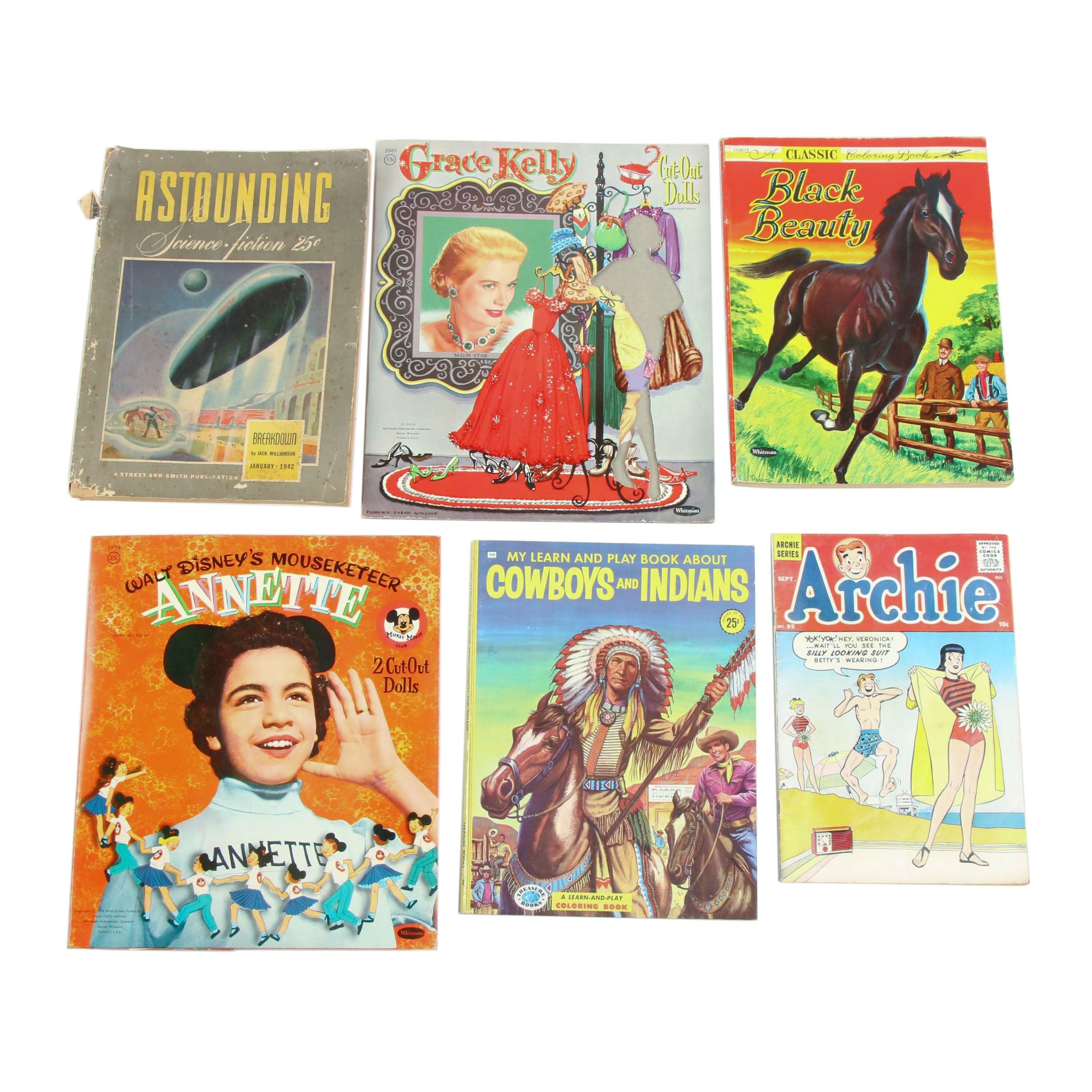 "Archie" Comic Book, "Astounding Science Fiction" Magazine and More Publications