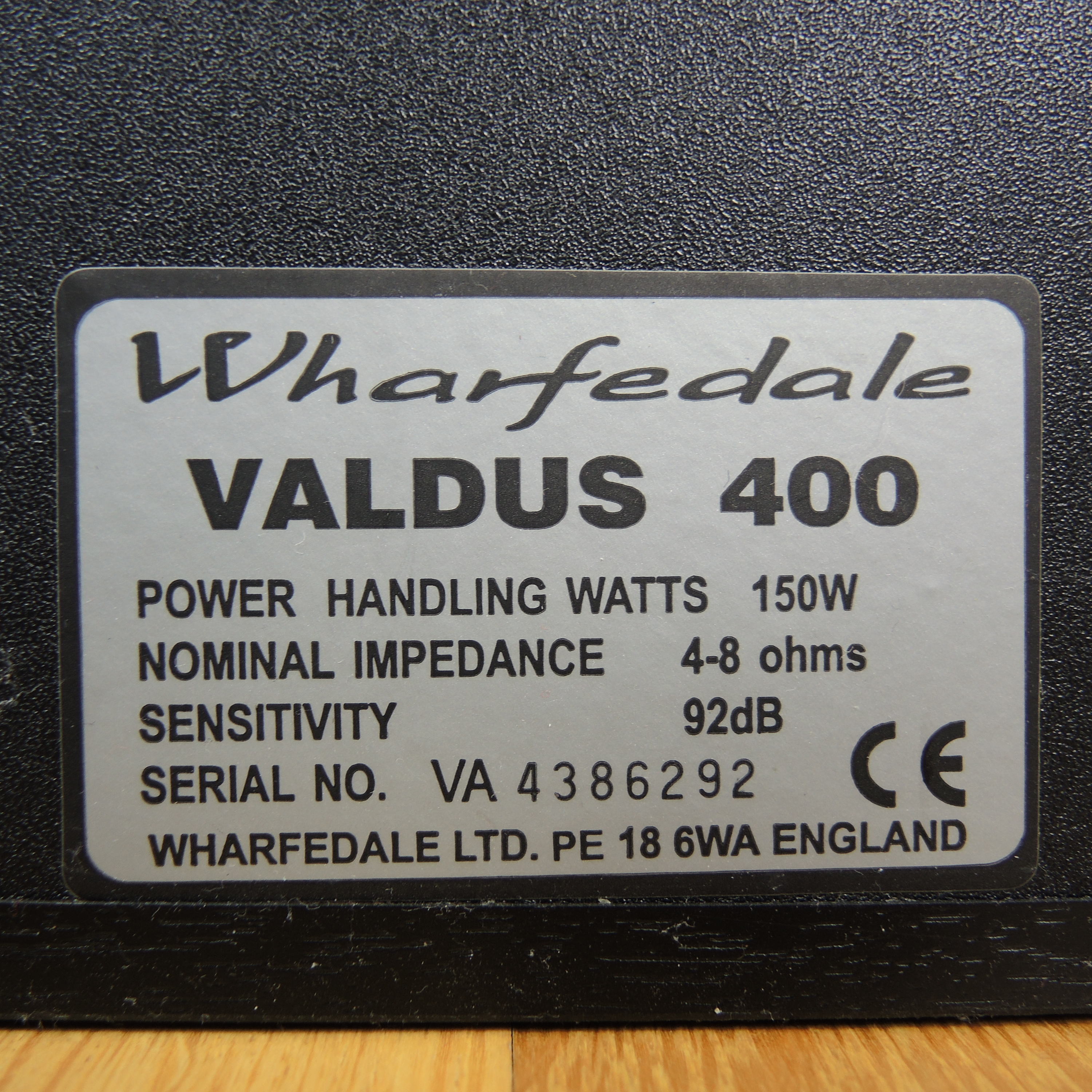 Wharfedale Valdus 400 Floorstanding Speaker