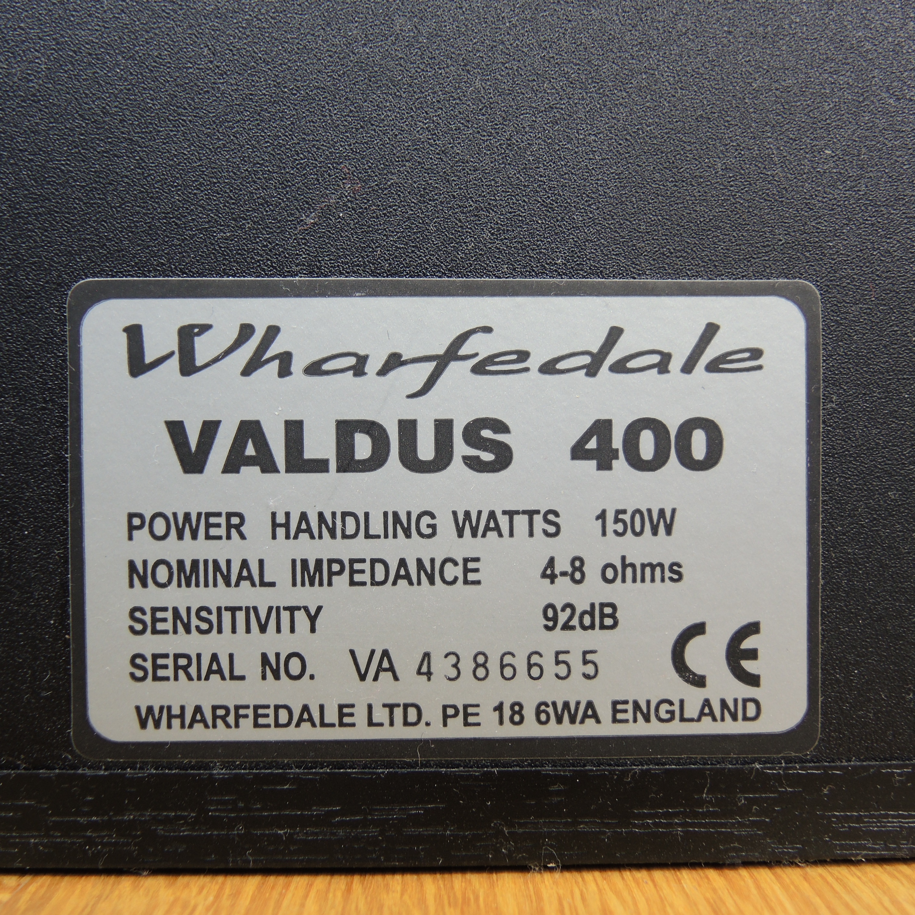 Wharfedale Valdus 400 Floorstanding Speaker