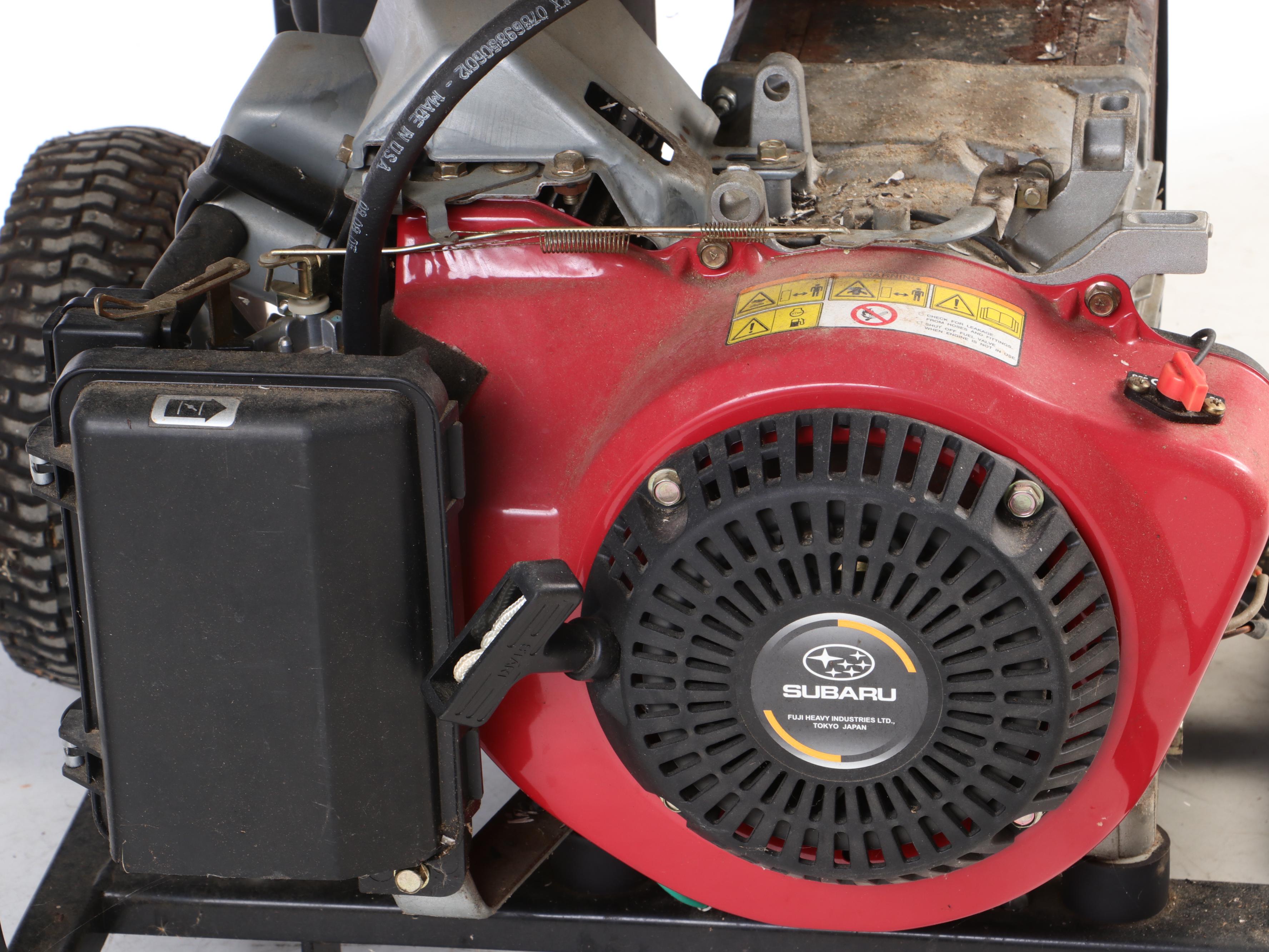 Subaru Black Max 6560 Portable Gas Operated Generator