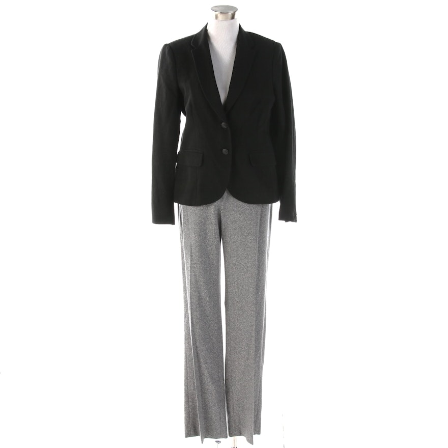 Rag & Bone New York Jacket with Lafayette 148 New York Barrow Trousers