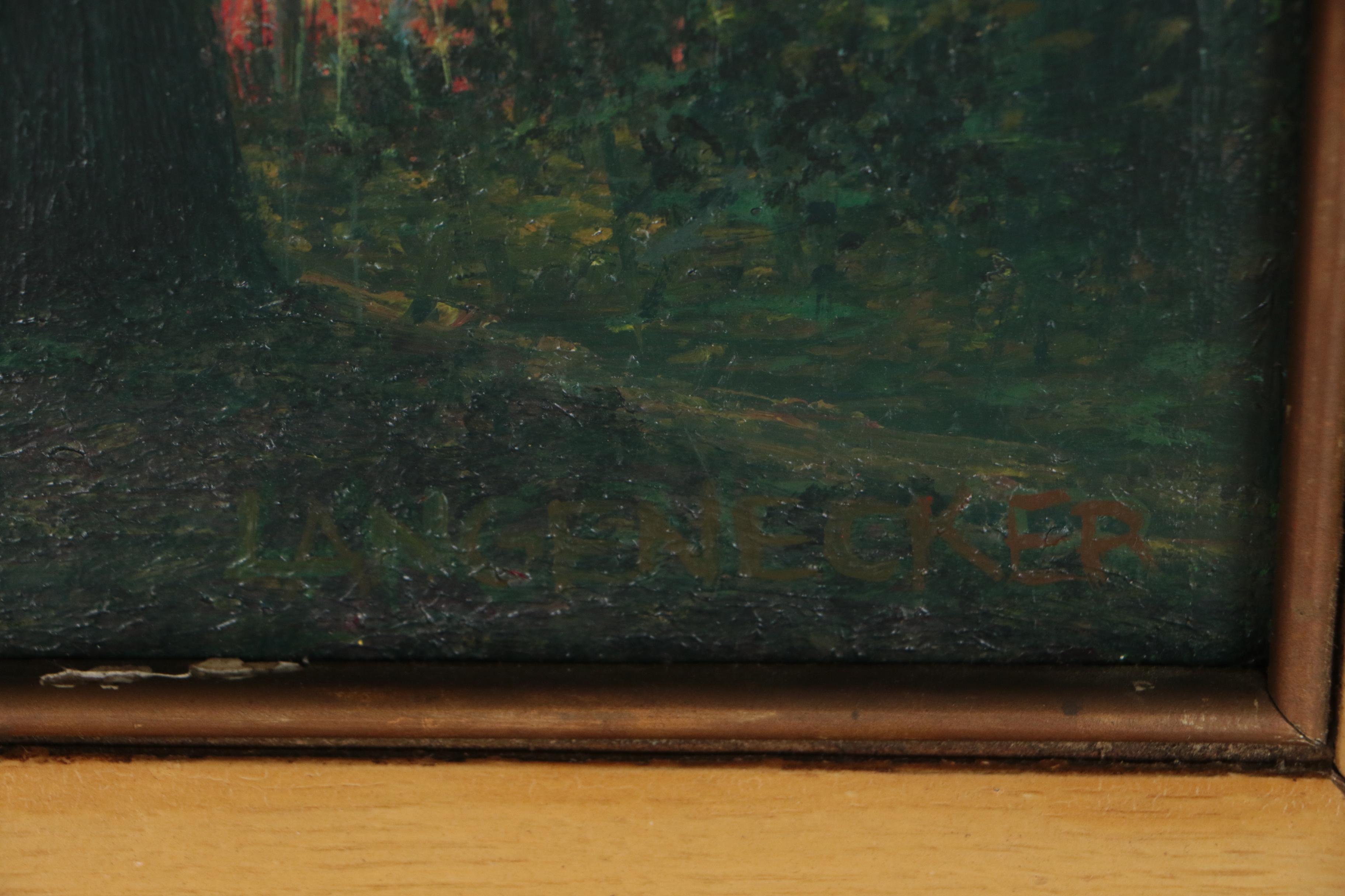 Steve Langenecker Landscape Oil Painting