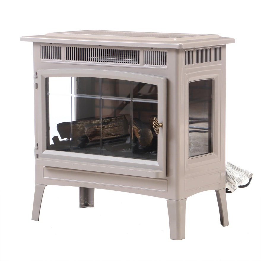 Movable Electric Room Heater Fireplace, Contemporary