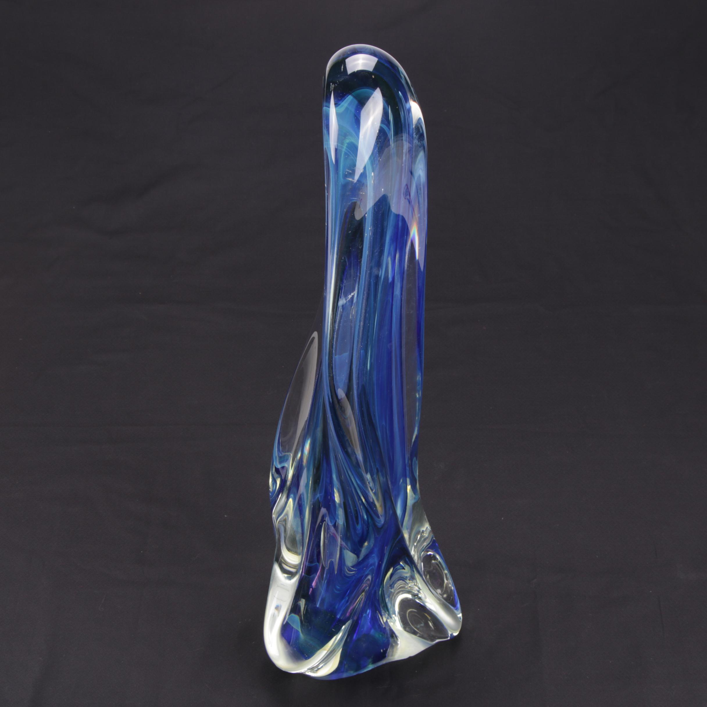 Rollin Karg Art Glass Sculpture