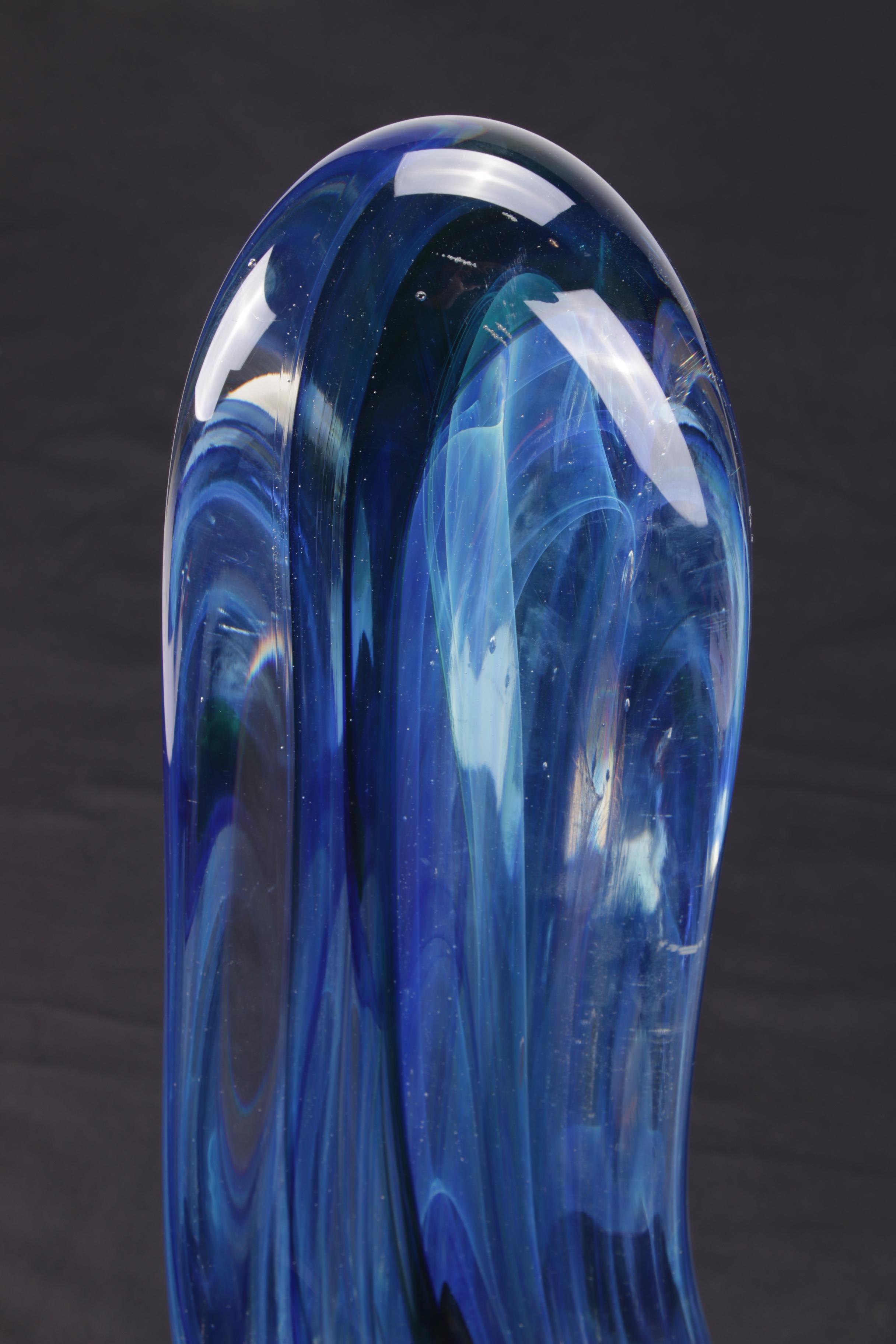 Rollin Karg Art Glass Sculpture