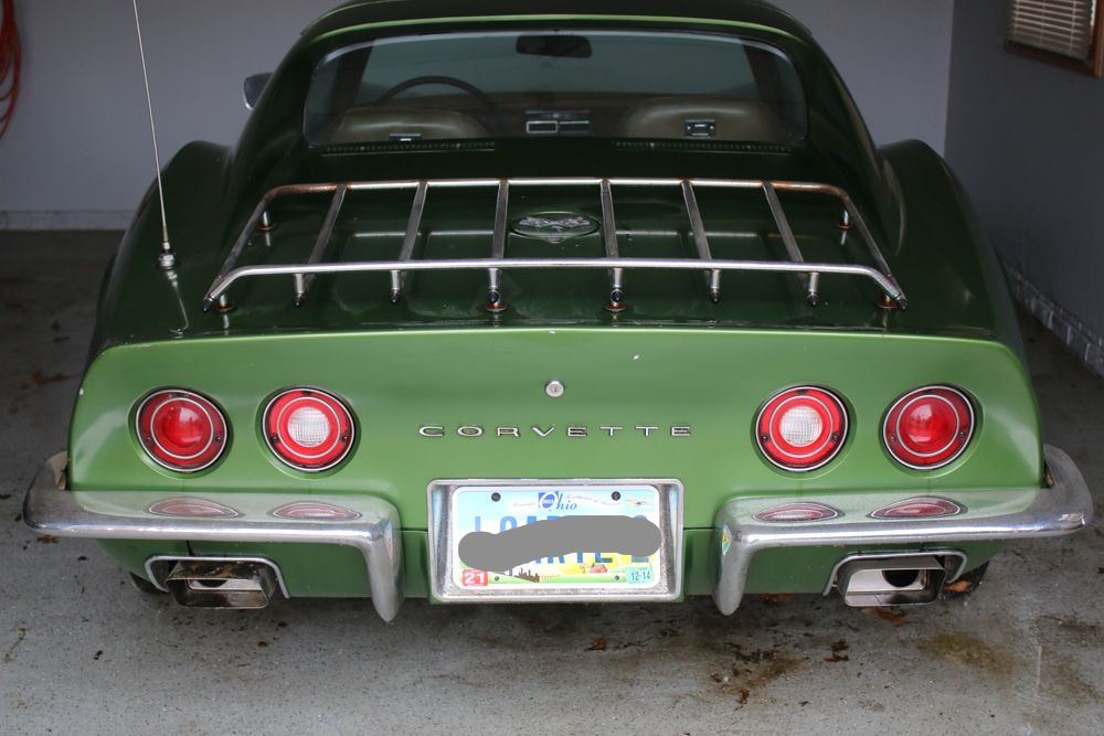 1972 Chevrolet Corvette Stingray Sport Coupe in "Elkhart Green"