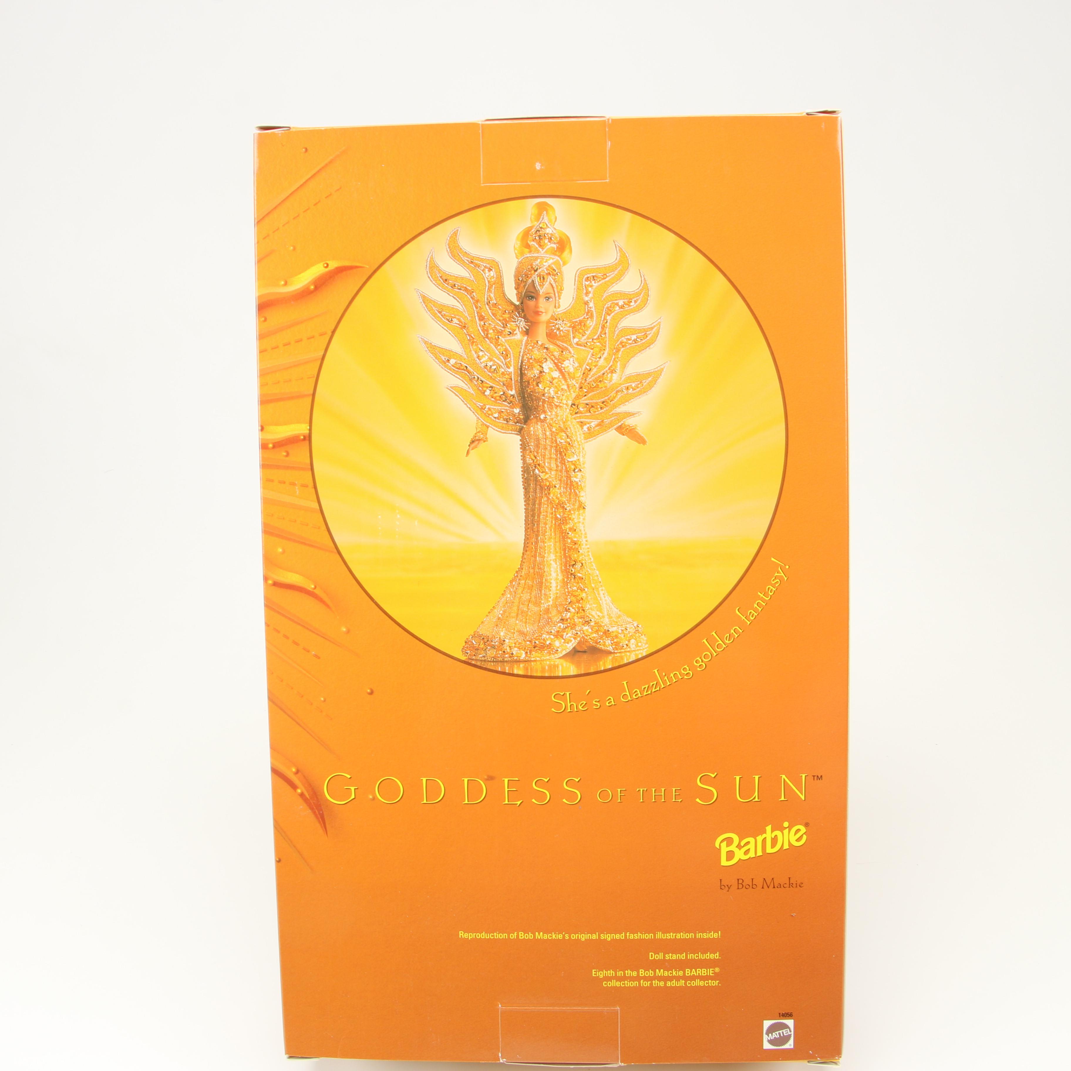 Bob Mackie "Moon Goddess" and "Goddess of the Sun" Barbie Fashion Dolls