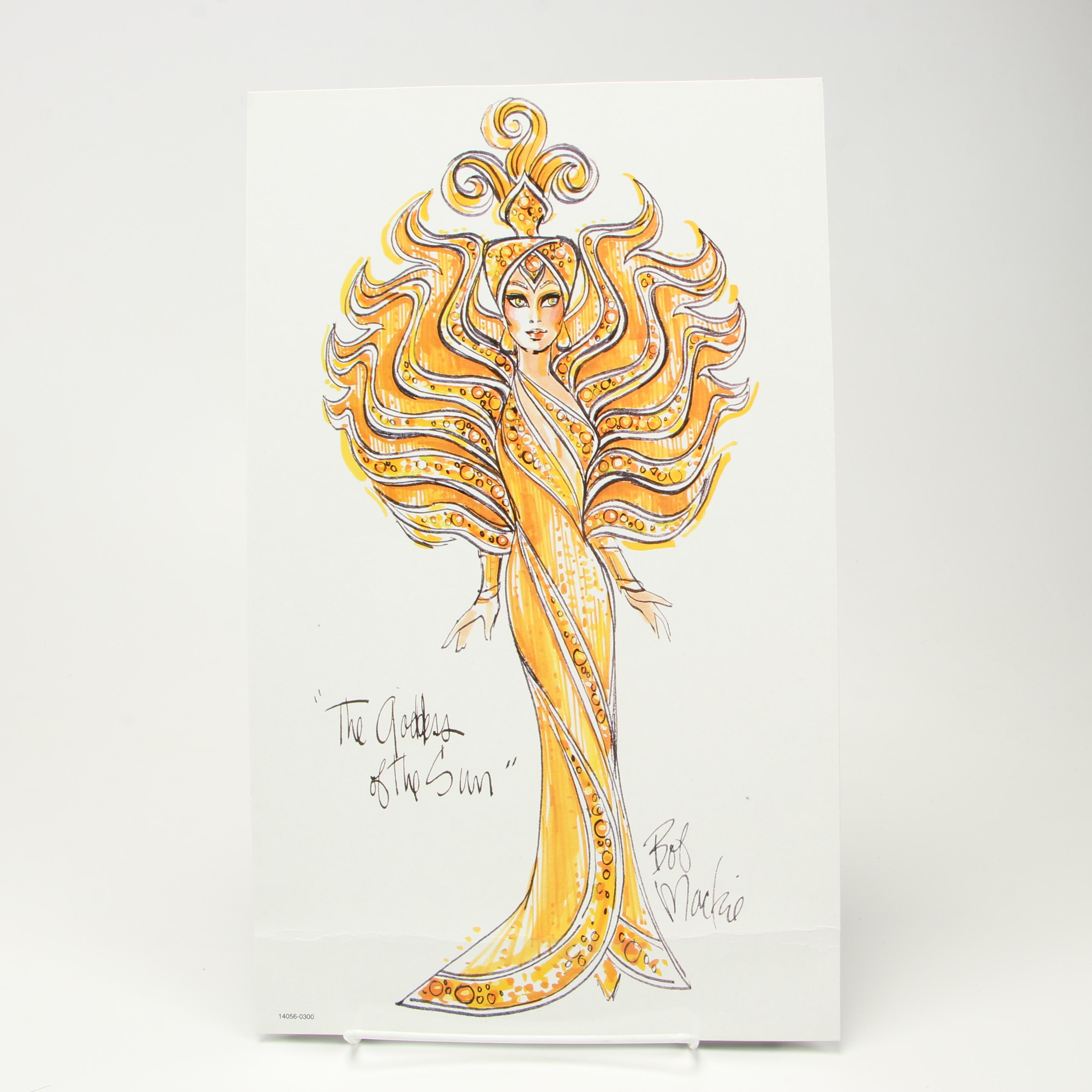 Bob Mackie "Moon Goddess" and "Goddess of the Sun" Barbie Fashion Dolls