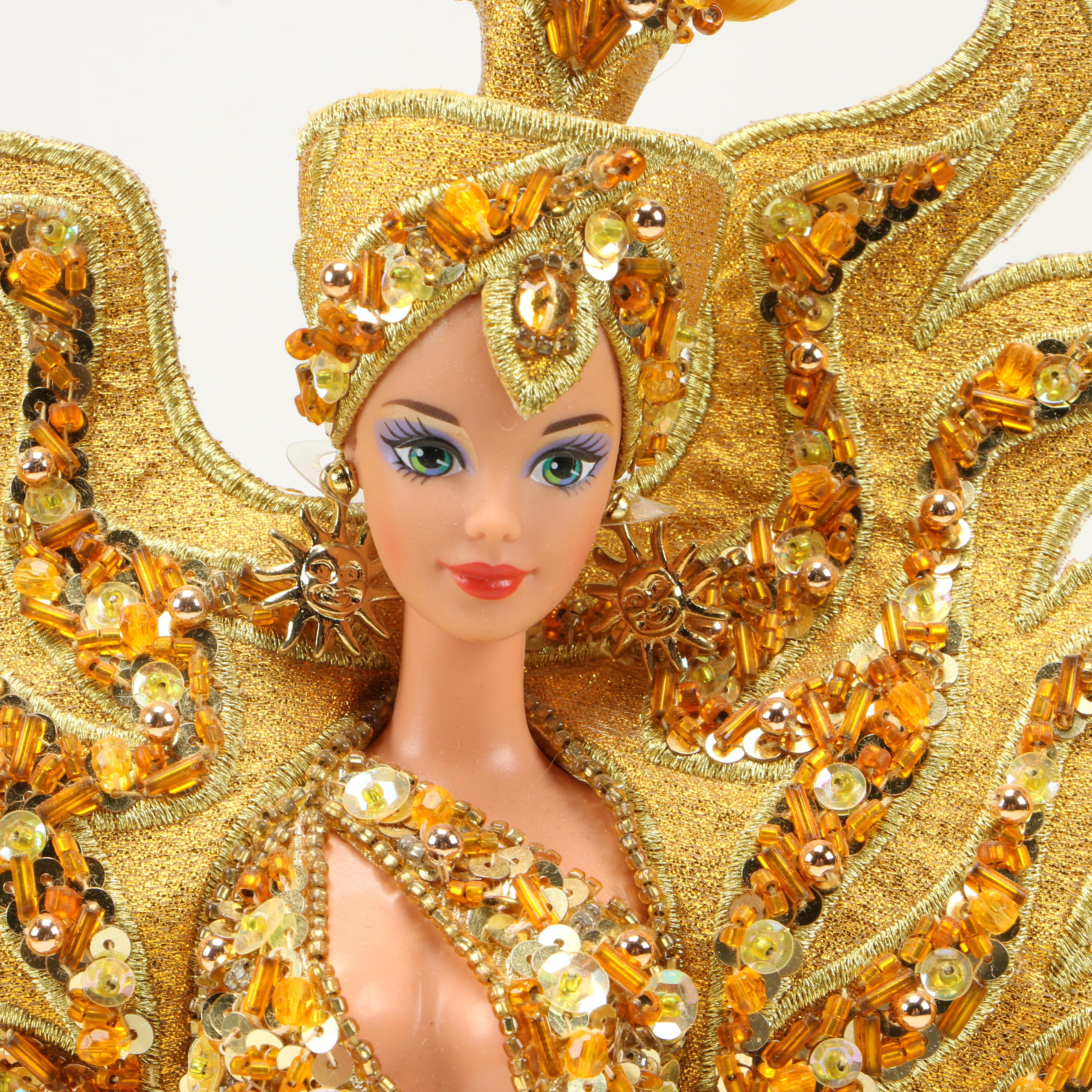 Bob Mackie "Moon Goddess" and "Goddess of the Sun" Barbie Fashion Dolls