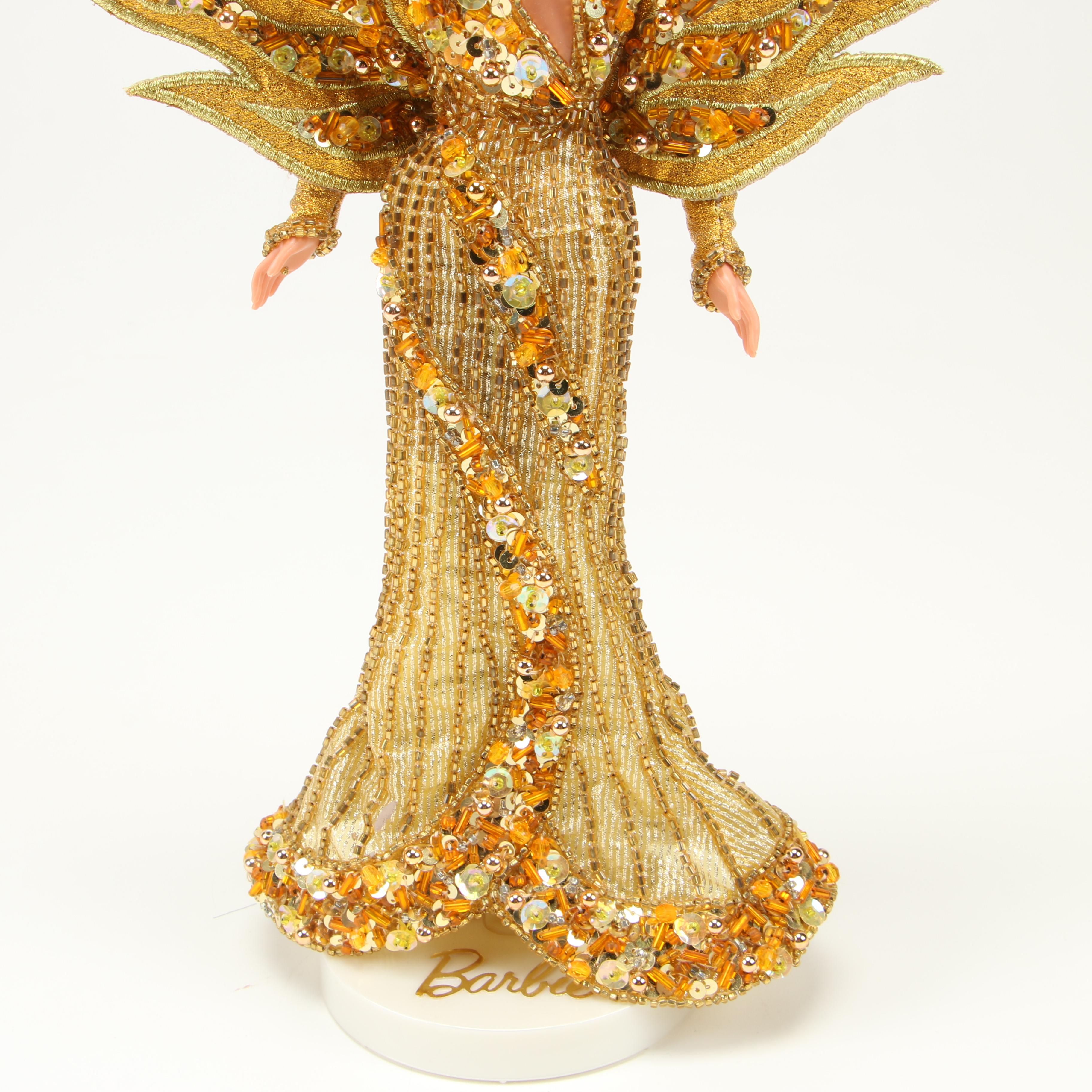 Bob Mackie "Moon Goddess" and "Goddess of the Sun" Barbie Fashion Dolls