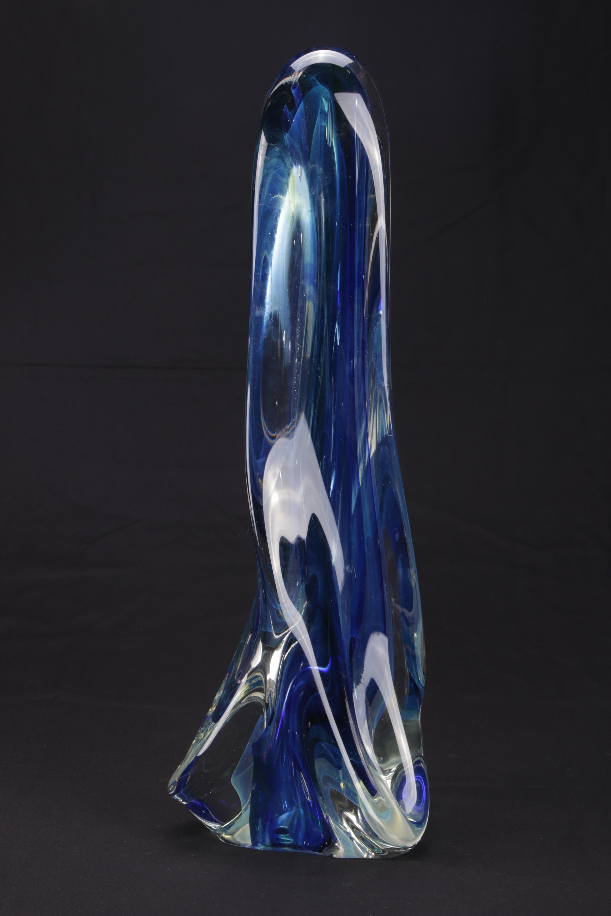 Rollin Karg Art Glass Sculpture