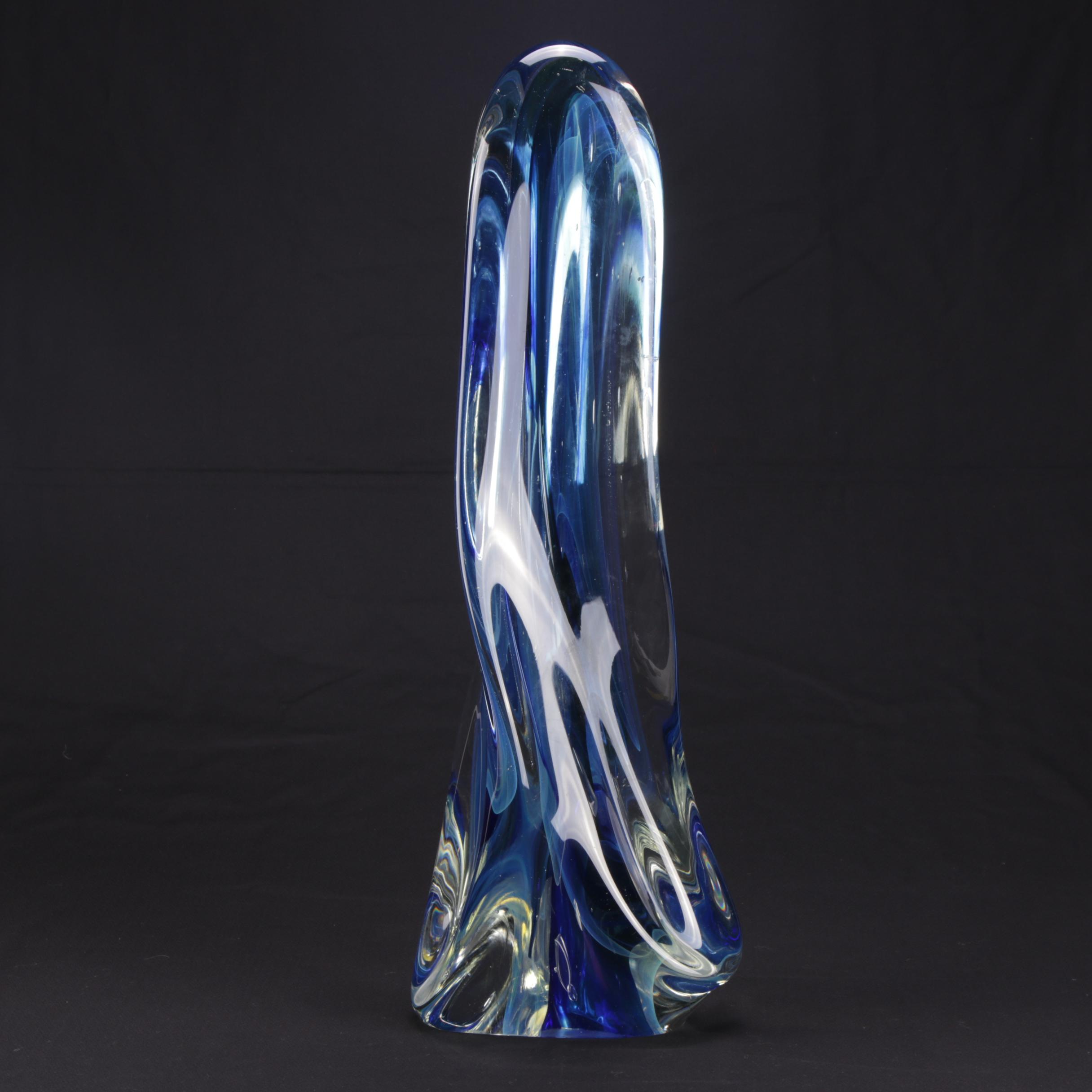 Rollin Karg Art Glass Sculpture