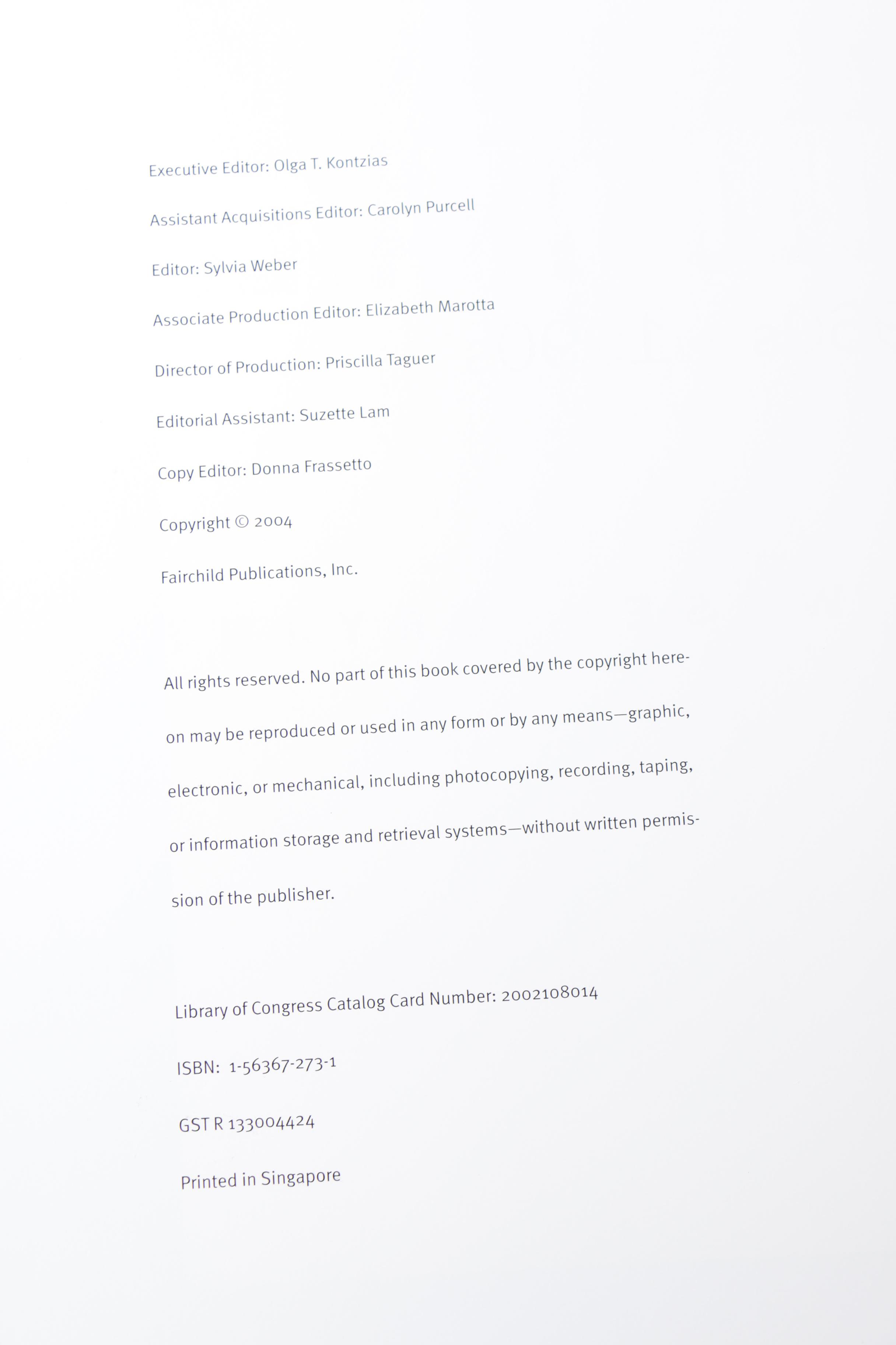 Haute Couture Fashion Books Including Armani, Prada, and Schiaparelli