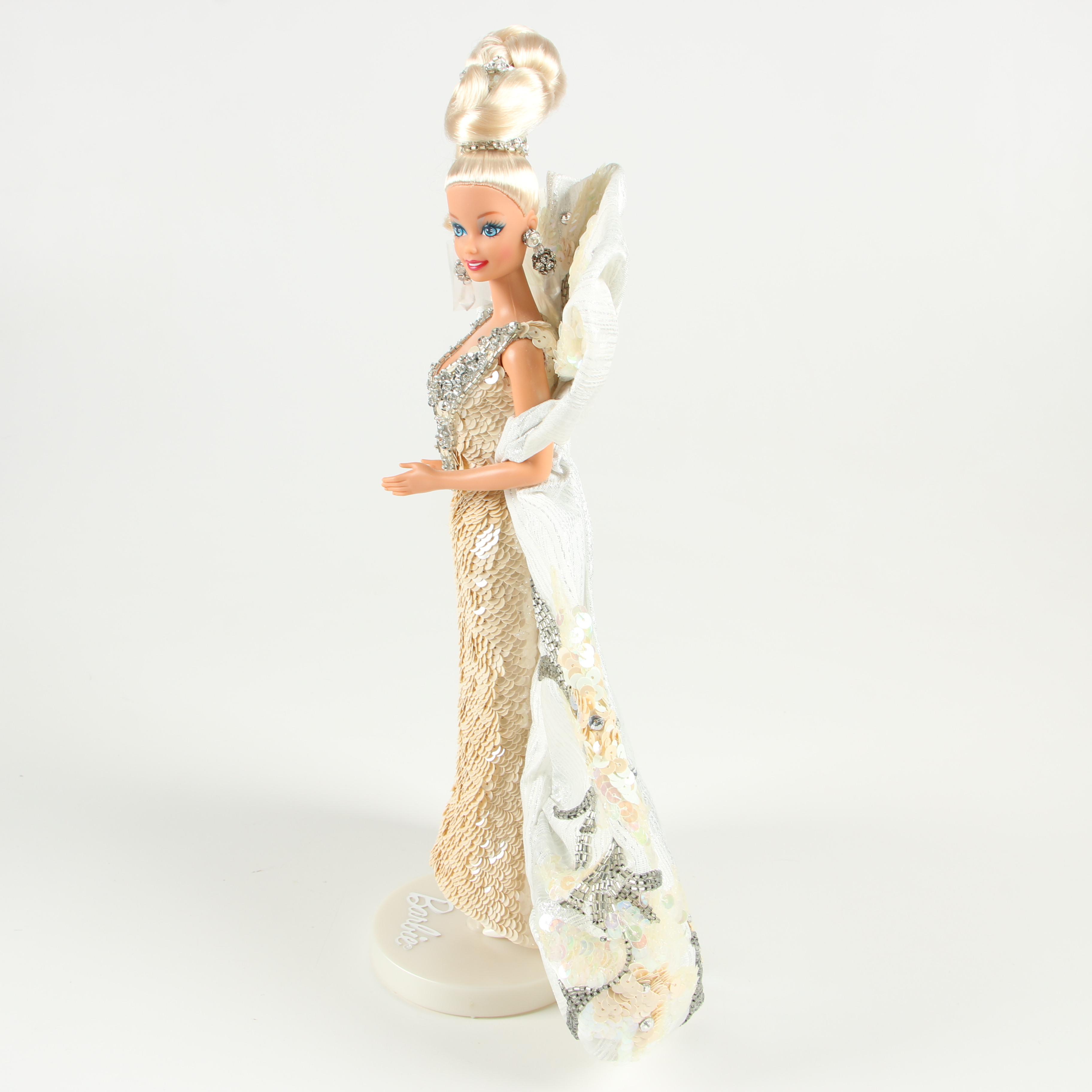 Bob Mackie "Starlight Splendor" and "Platinum Barbie" Collector Dolls