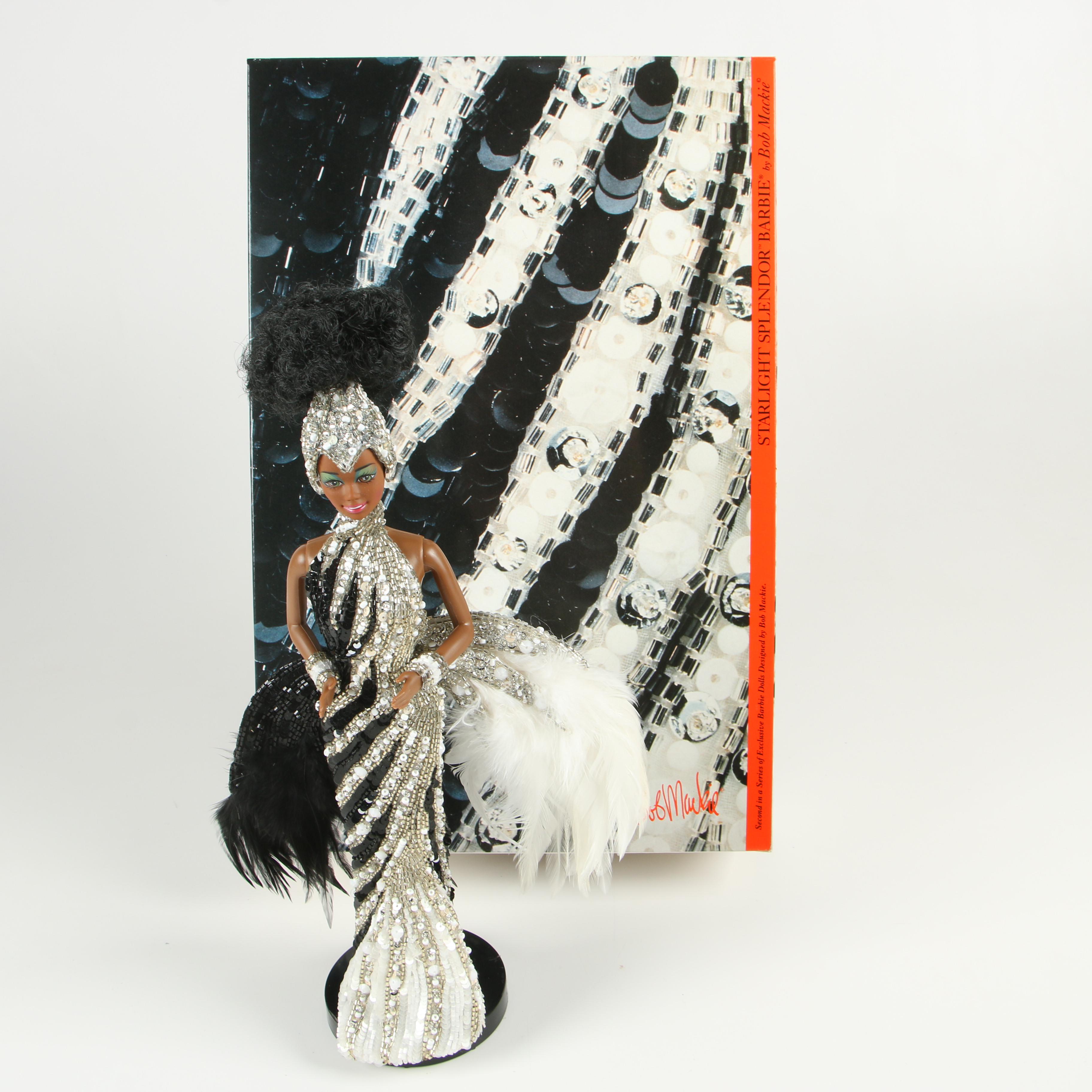 Bob Mackie "Starlight Splendor" and "Platinum Barbie" Collector Dolls