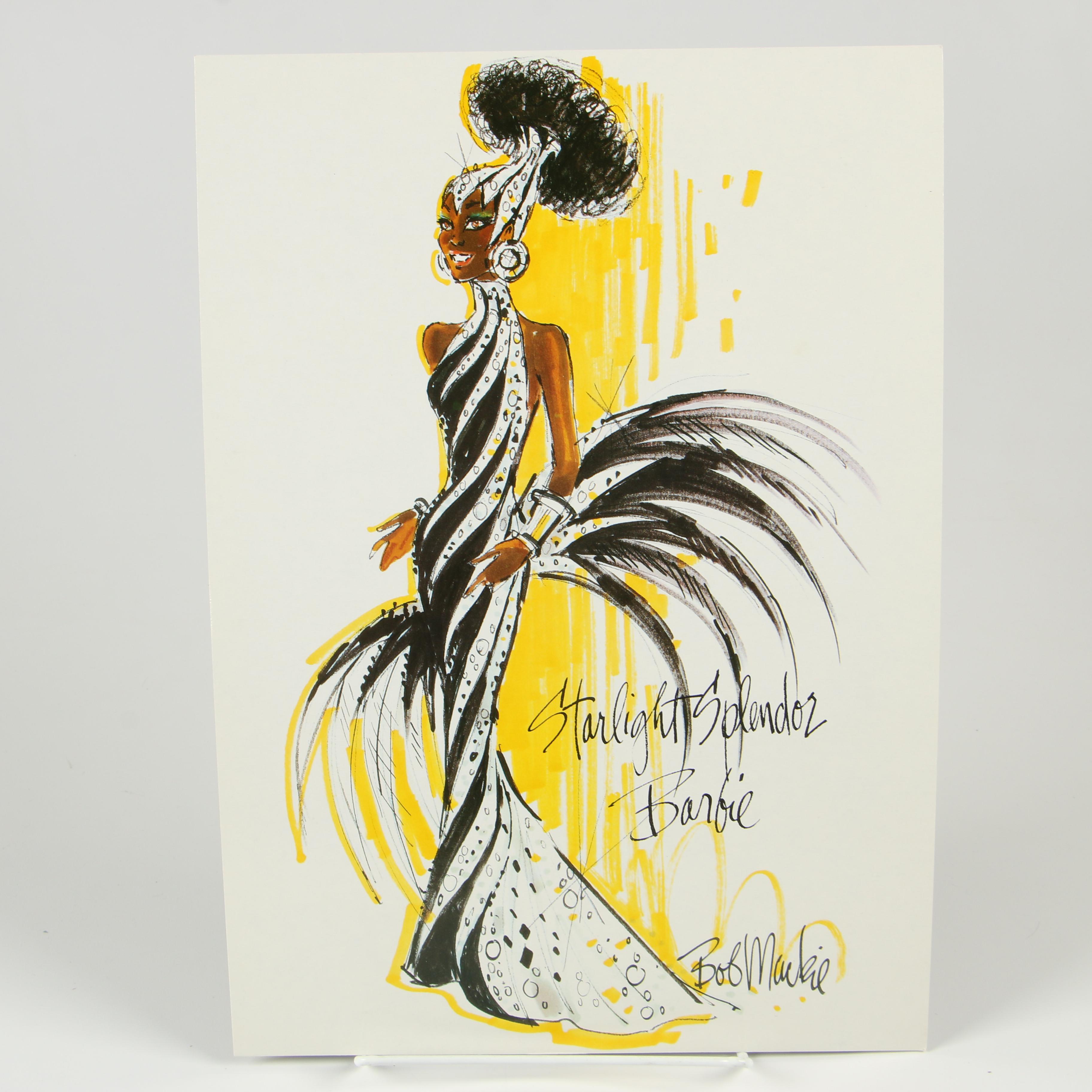 Bob Mackie "Starlight Splendor" and "Platinum Barbie" Collector Dolls