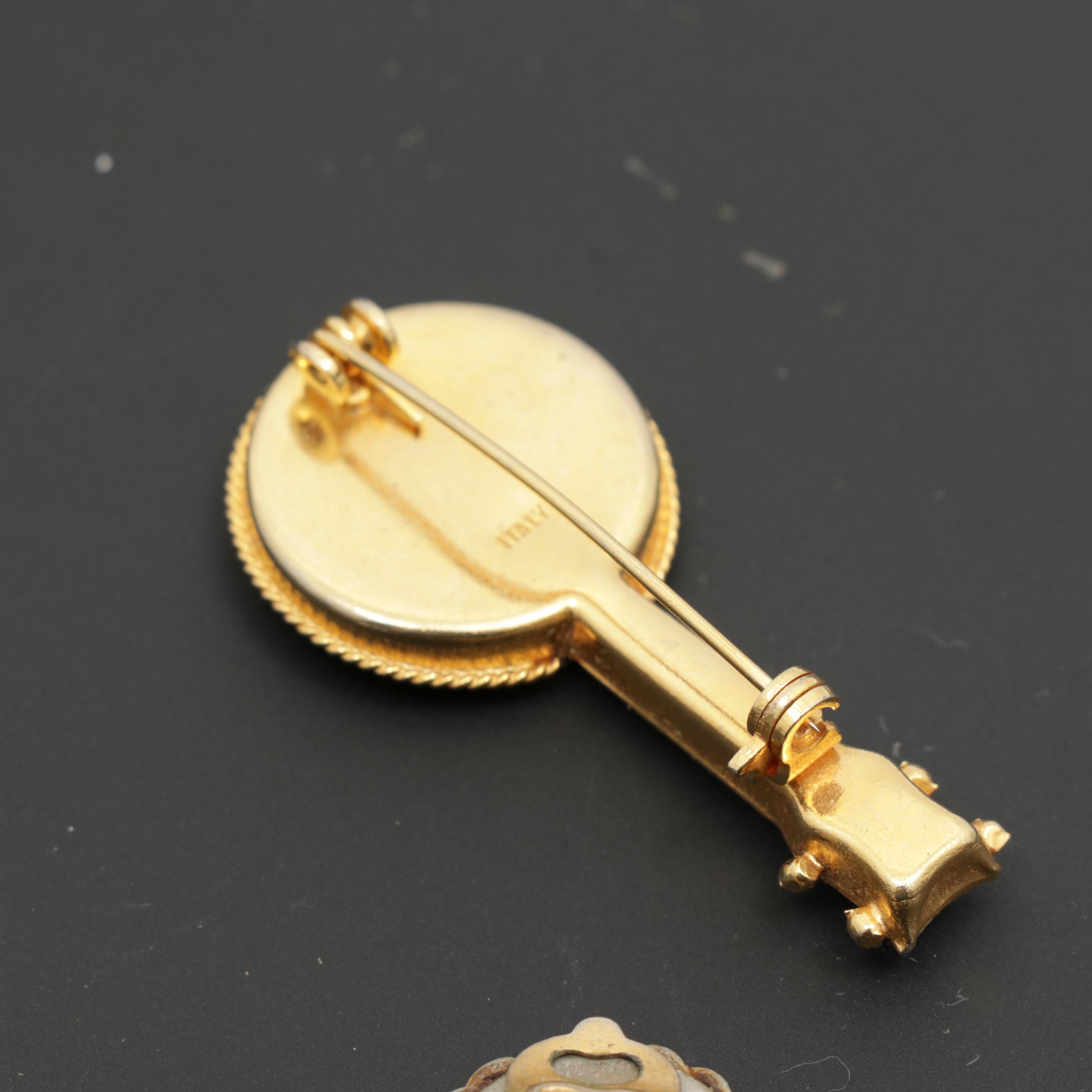 Vintage Italian Micro Mosaic Bracelets and Earrings