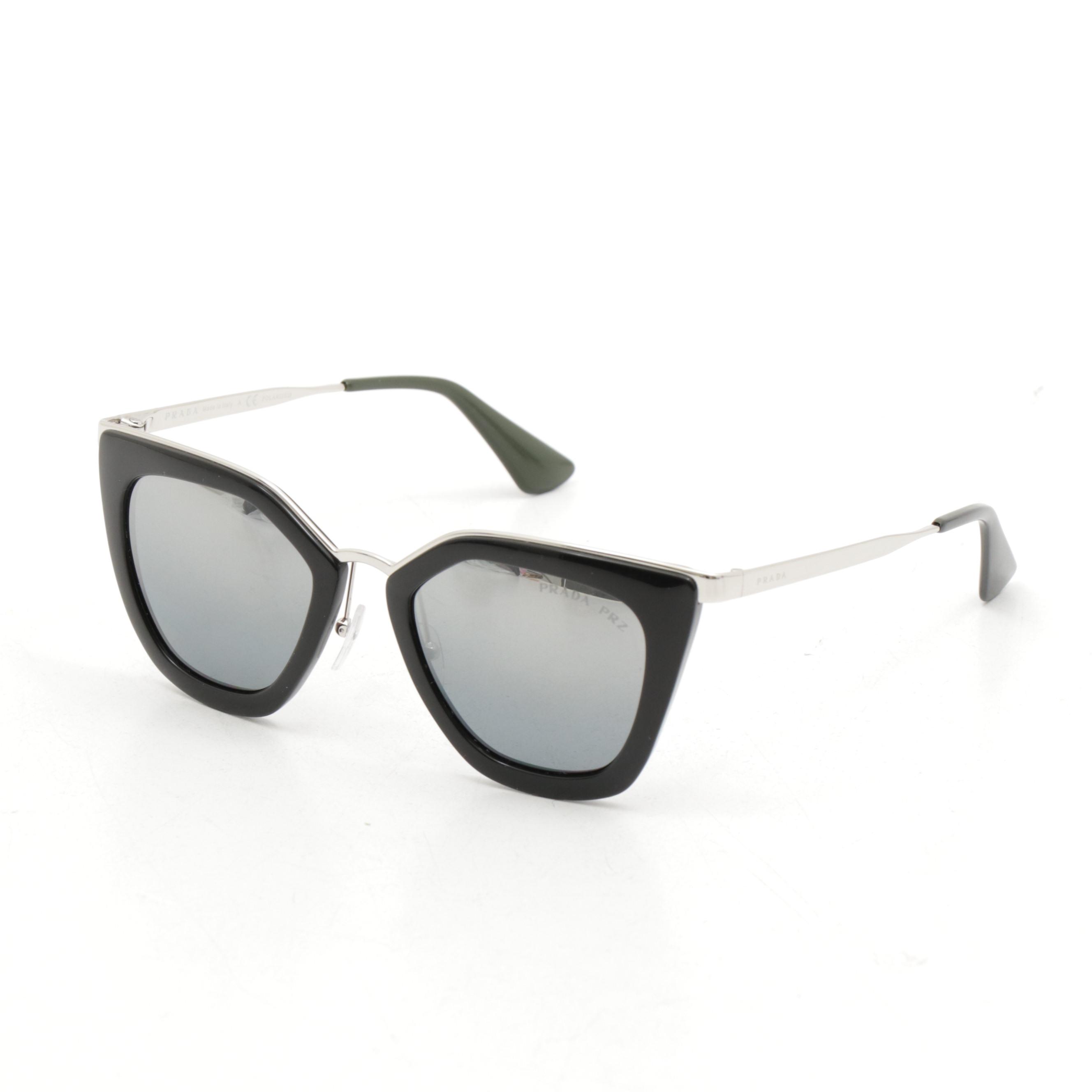 Prada SPR 53S Cat Eye Polarized Sunglasses