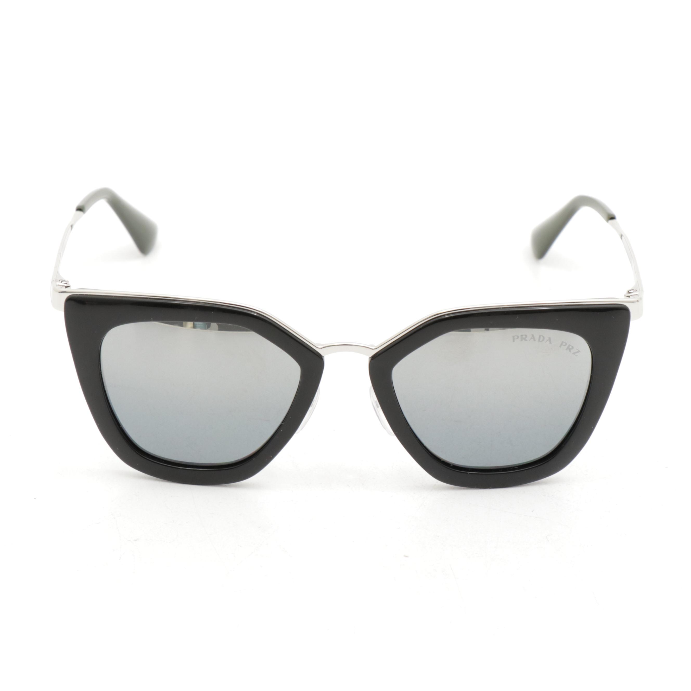 Prada SPR 53S Cat Eye Polarized Sunglasses