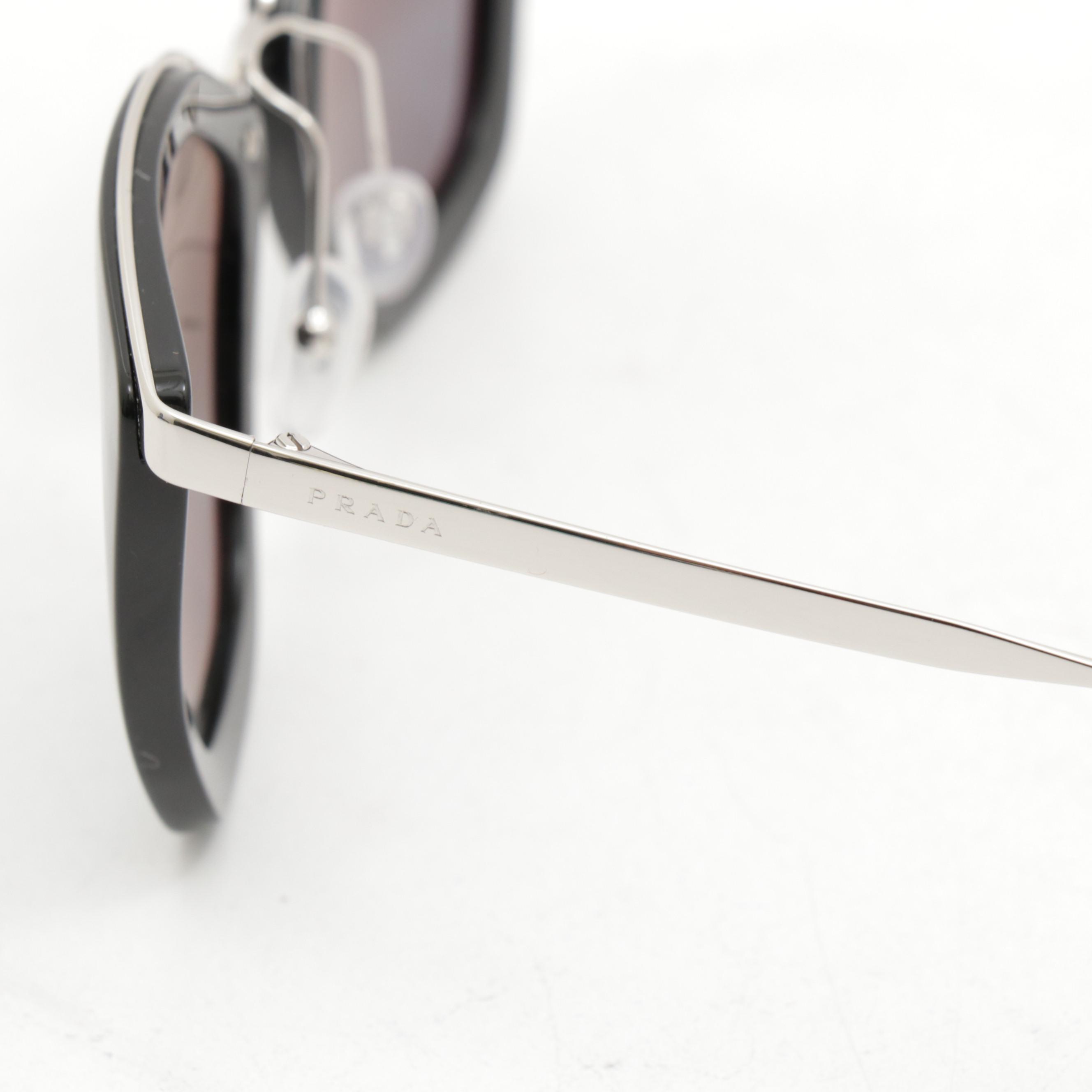 Prada SPR 53S Cat Eye Polarized Sunglasses