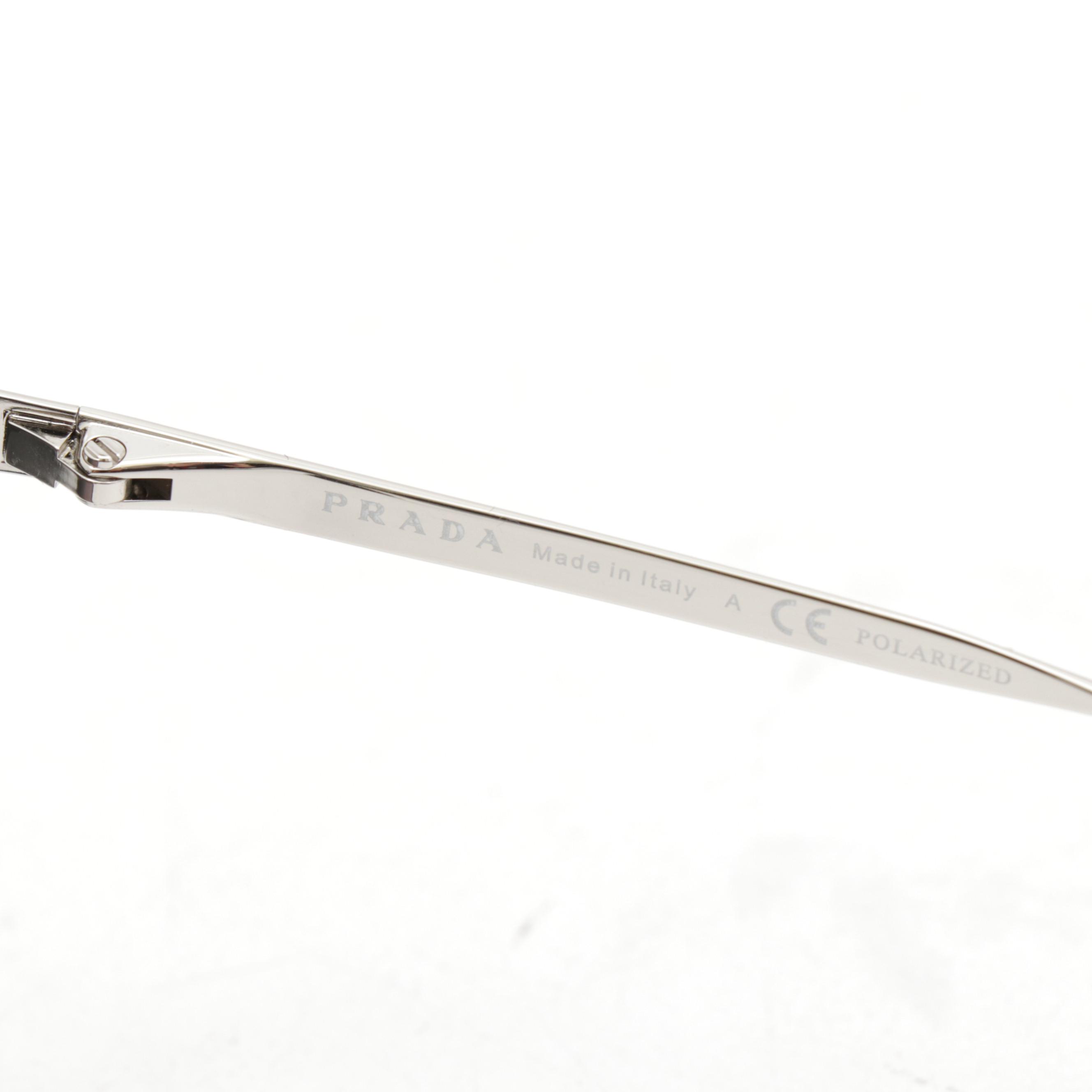 Prada SPR 53S Cat Eye Polarized Sunglasses
