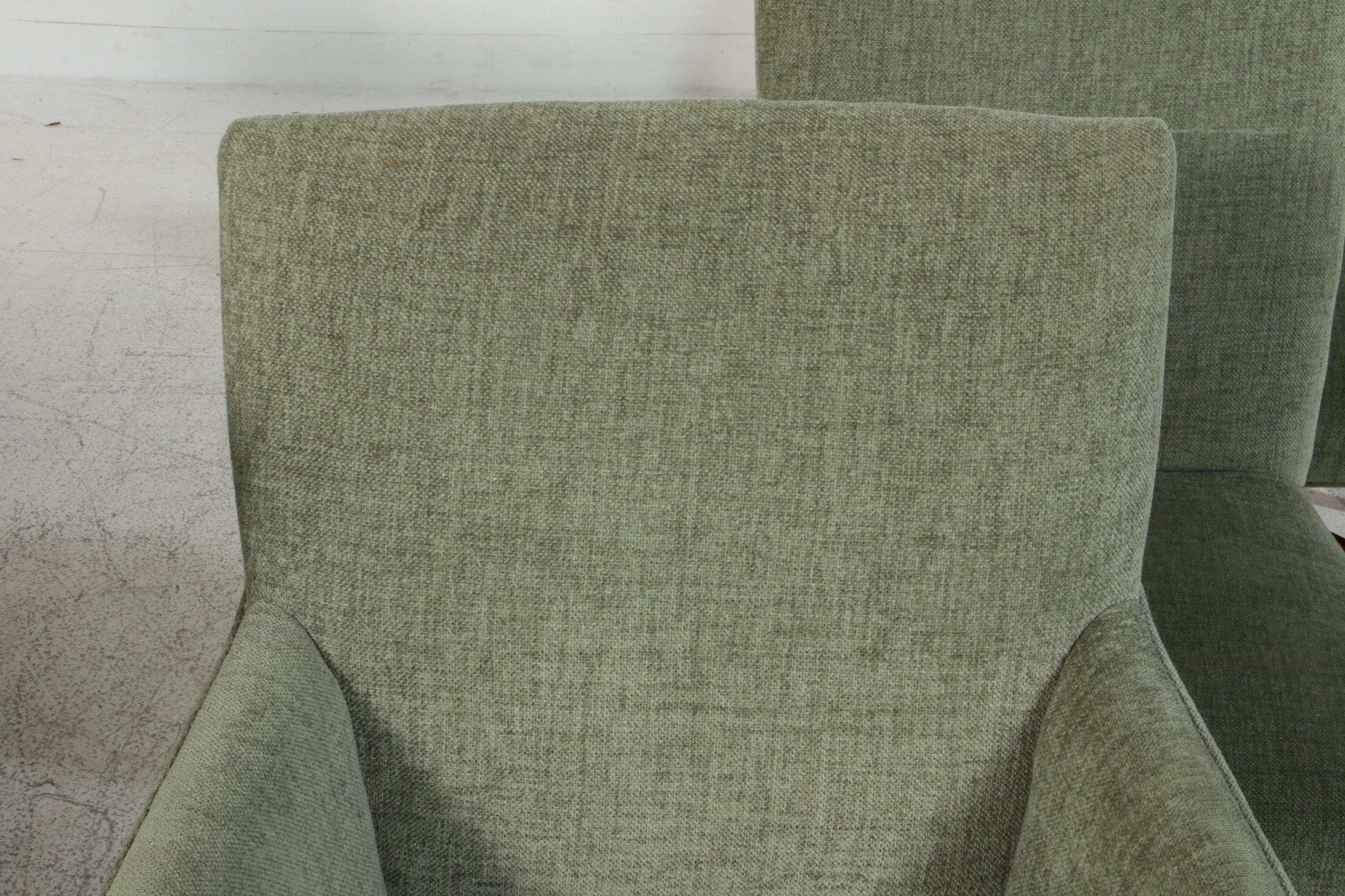 Baker Furniture Upholstered Dining Chairs, Contemporary