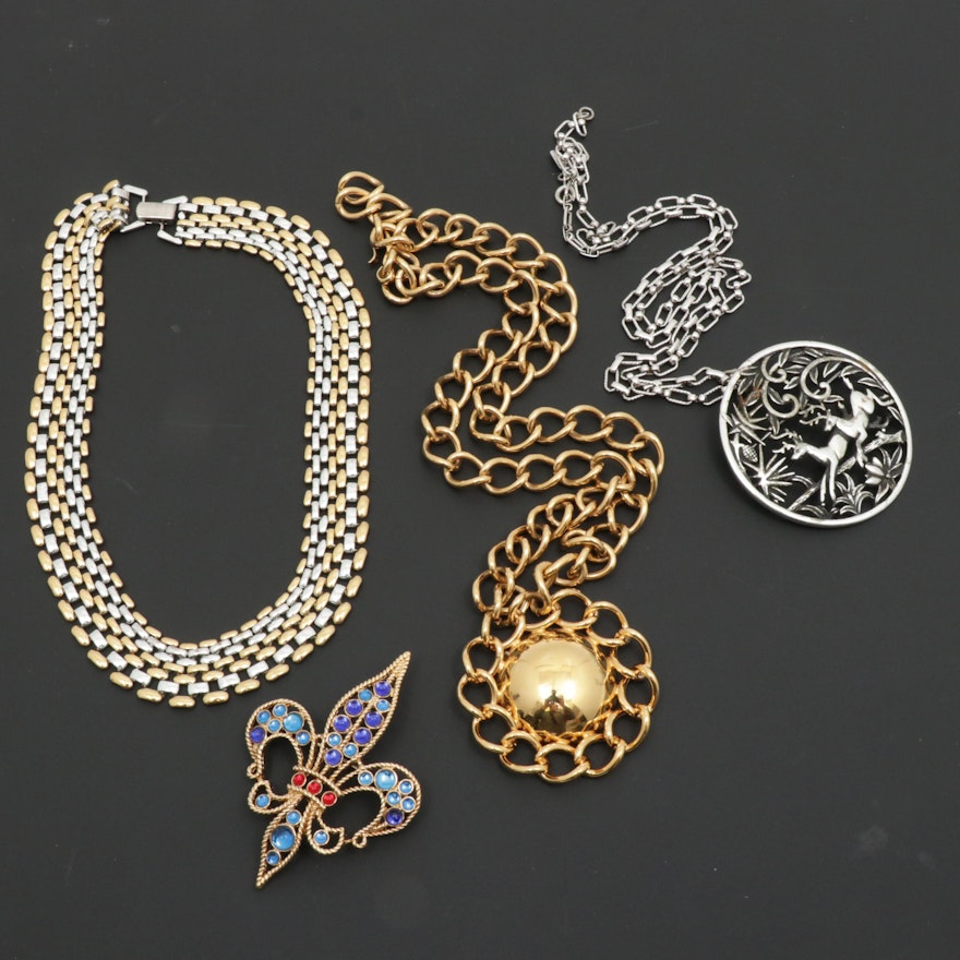 Vintage Costume Jewelry Featuring Monet