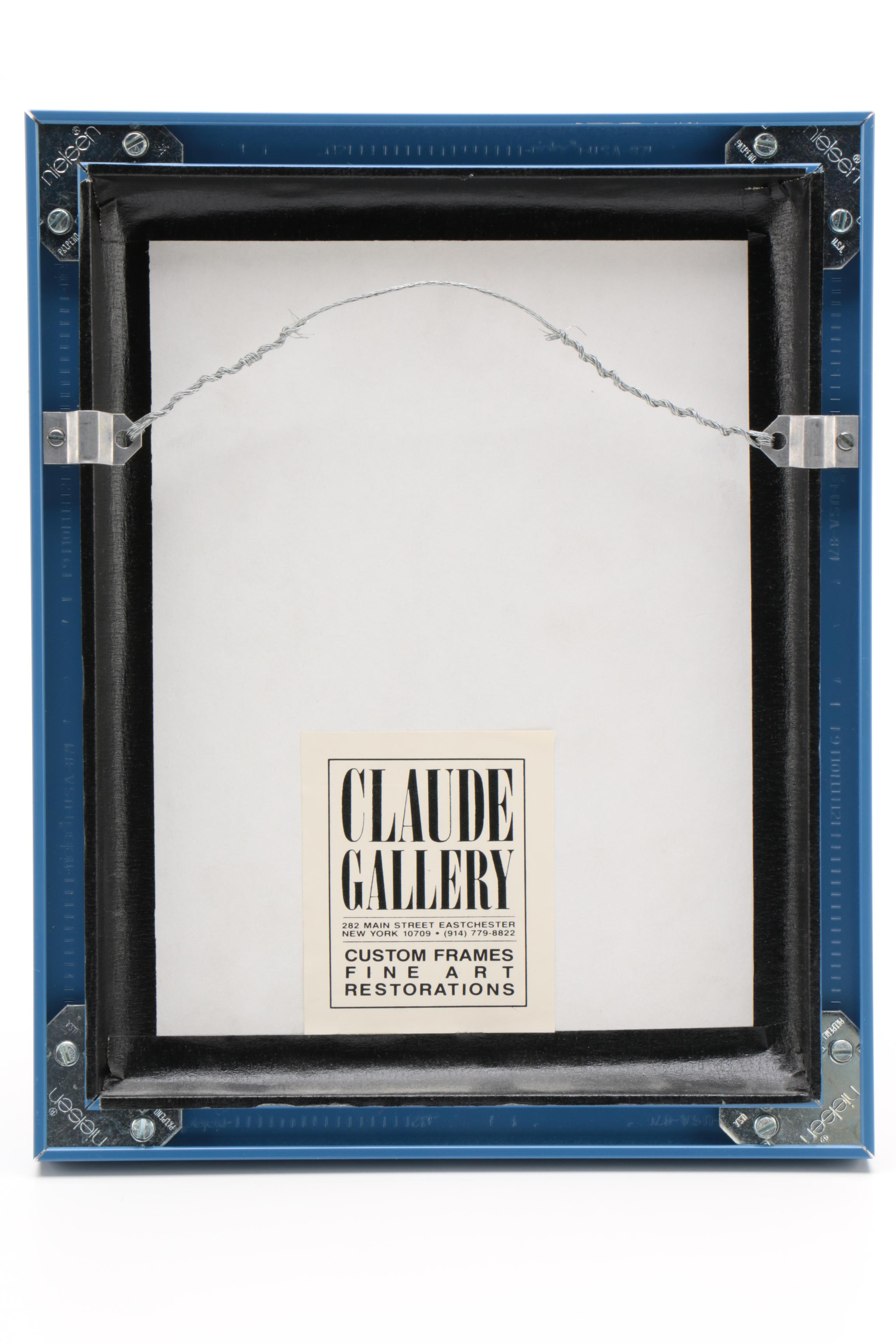 Jake LaMotta Signed "Raging Bull" Middleweight Champion Boxing Photo Print