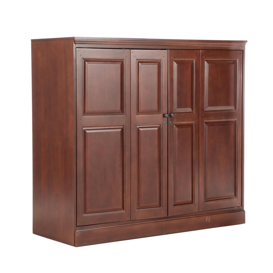 Hooker Furniture Cherry Wardrobe Cabinet