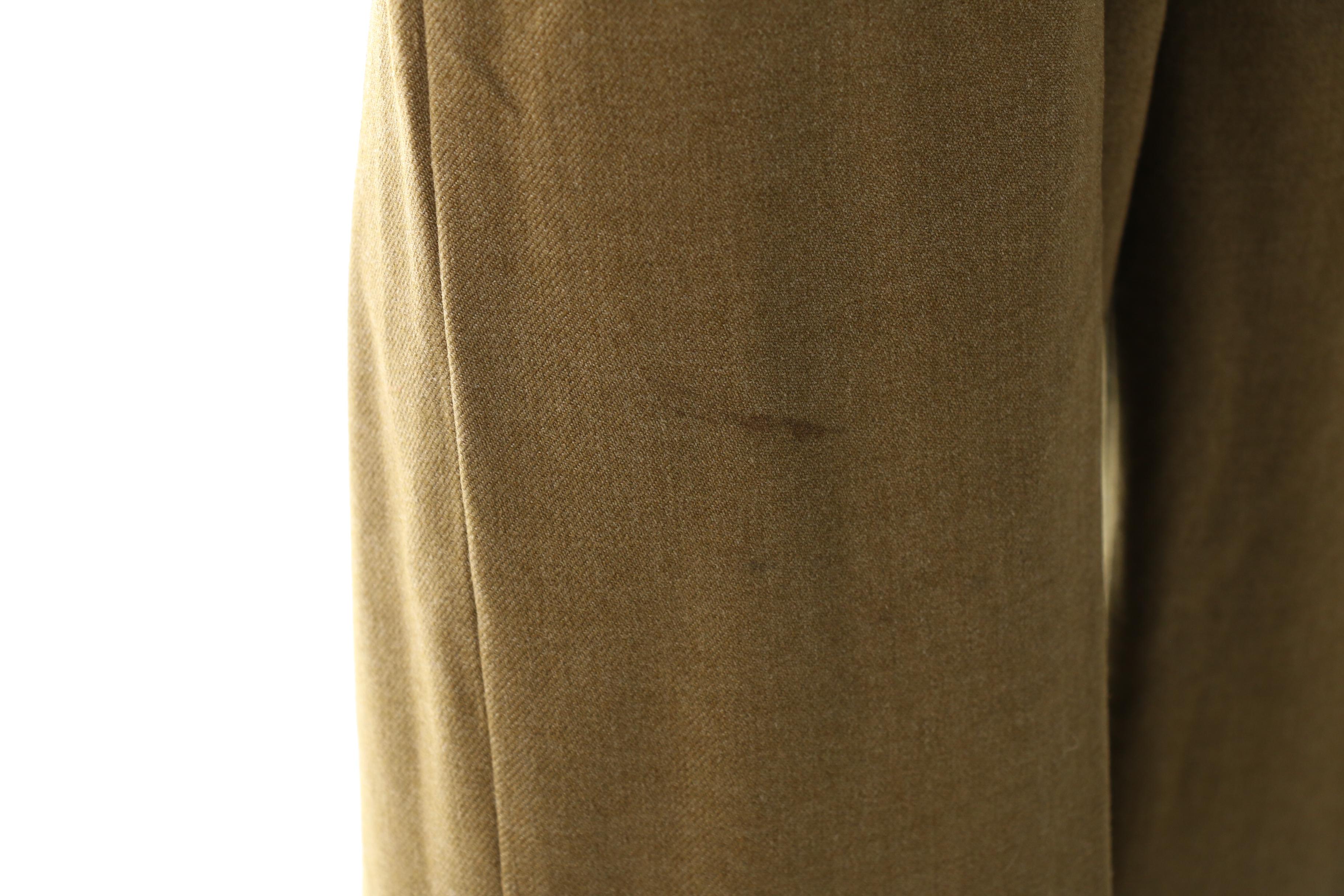 WWII Era Decorated Army Uniform Including Hat, Belt and Tie