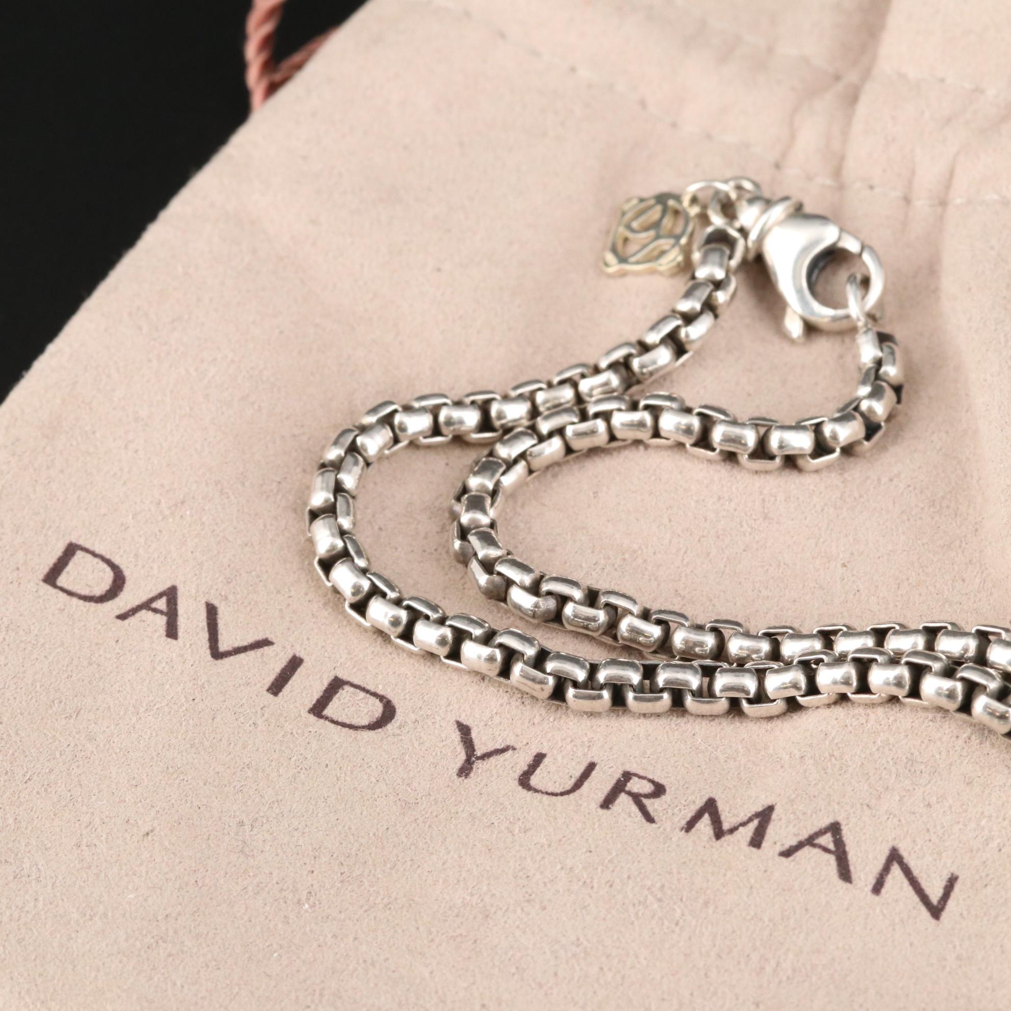 David Yurman Sterling Silver Necklace