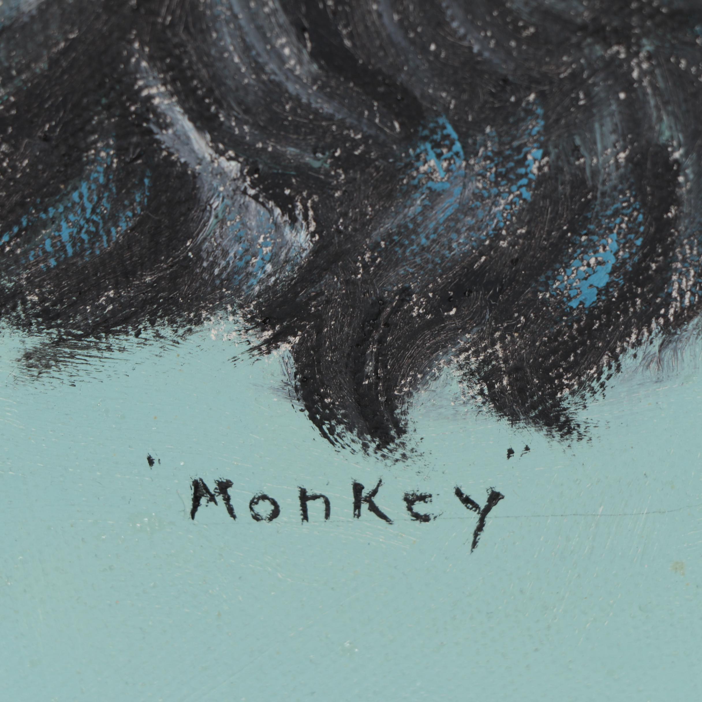 Gladys Emerson Cook Oil Painting "Monkey"