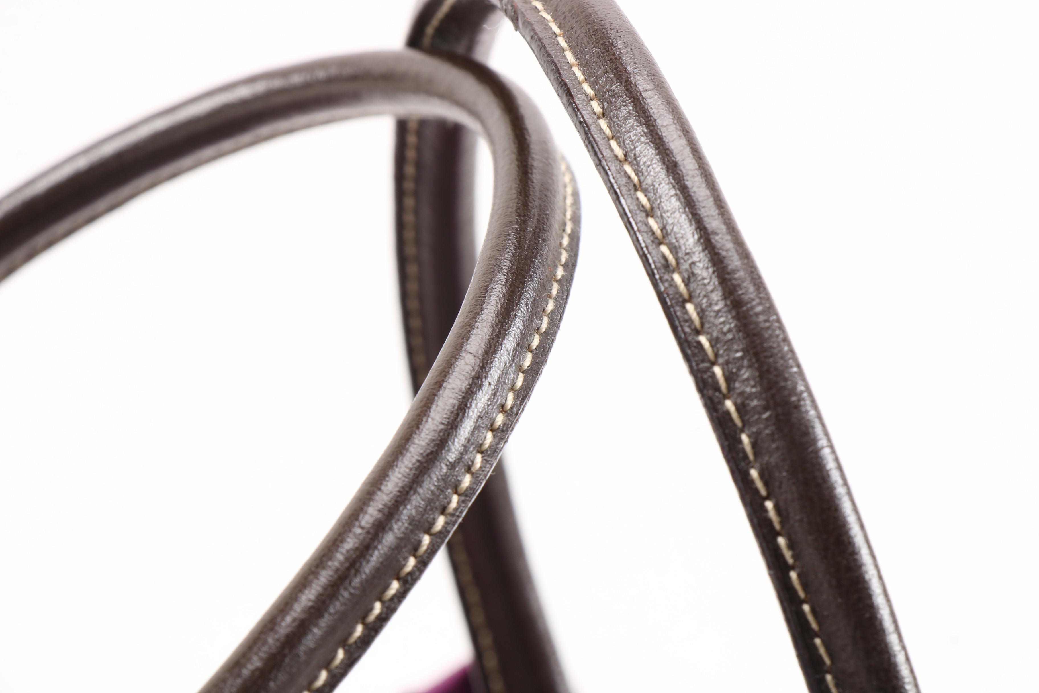 Prada MV633 Tessuto Sport Small Tote in Malva Nylon and Leather