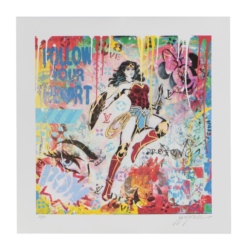 Dr8 Love Giclée Print "Love Wonder Woman"