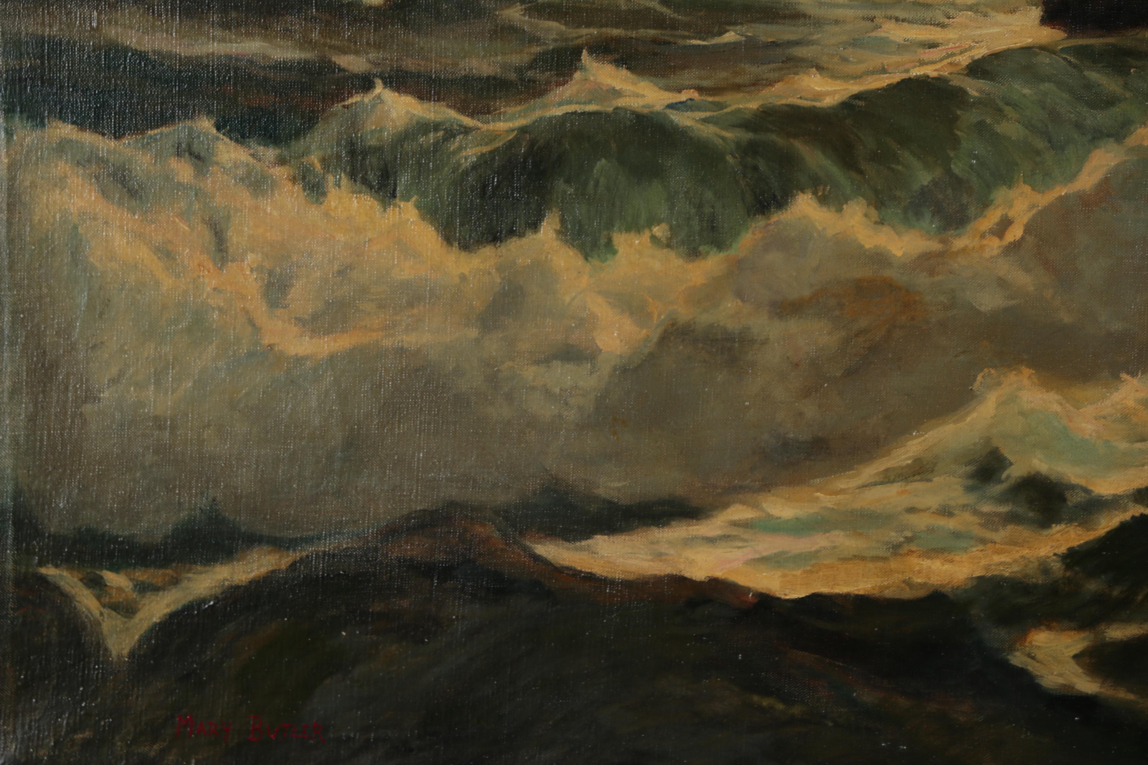 Mary Cable Butler Seascape Oil Painting
