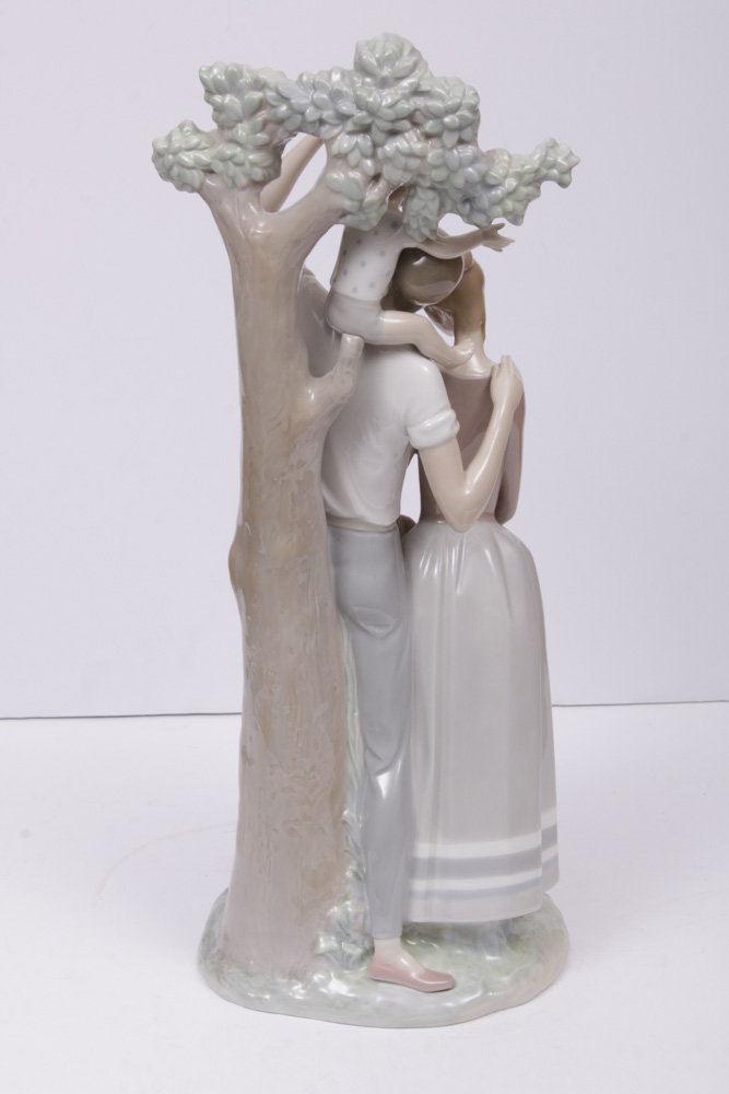 Lladró Porcelain Family Figurine, 1971–1974