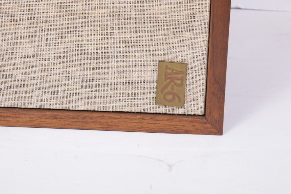 Acoustic Research AR-6 Stereo Speakers, Mid-20th Century
