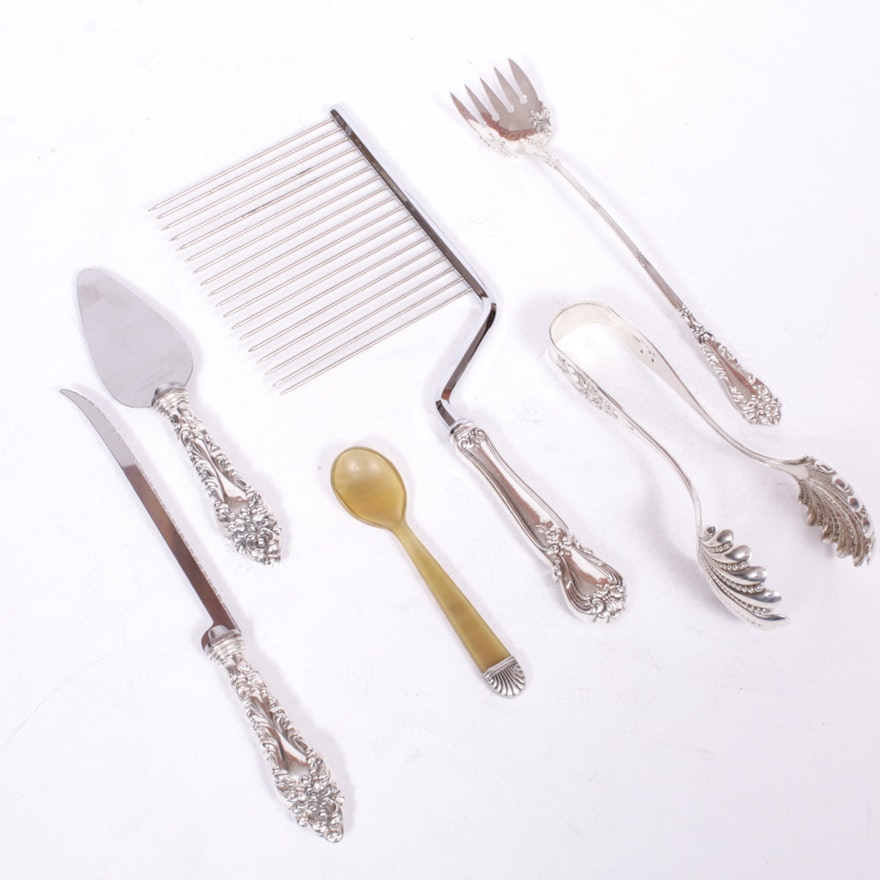 Frank M. Whiting, Webster and Other Sterling Silver Serving Utensils