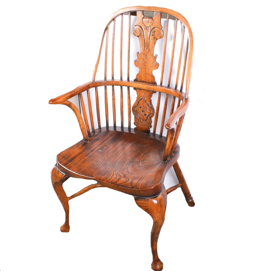 Batheaston Chairmakers, Commemorative Oak Windsor Chair, 1981