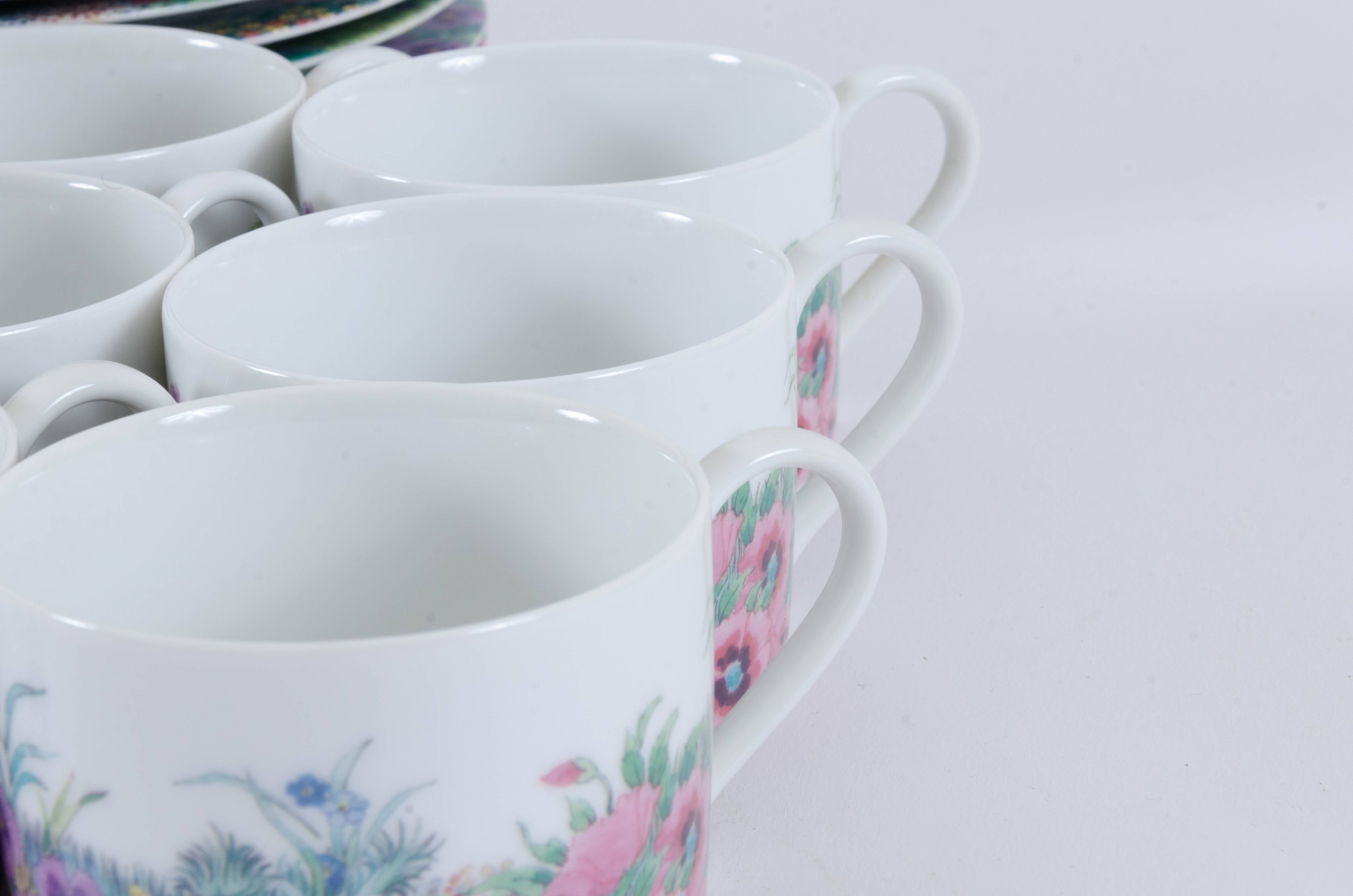 Nikko "Secret Garden" Porcelain Dinnerware, Late 20th Century