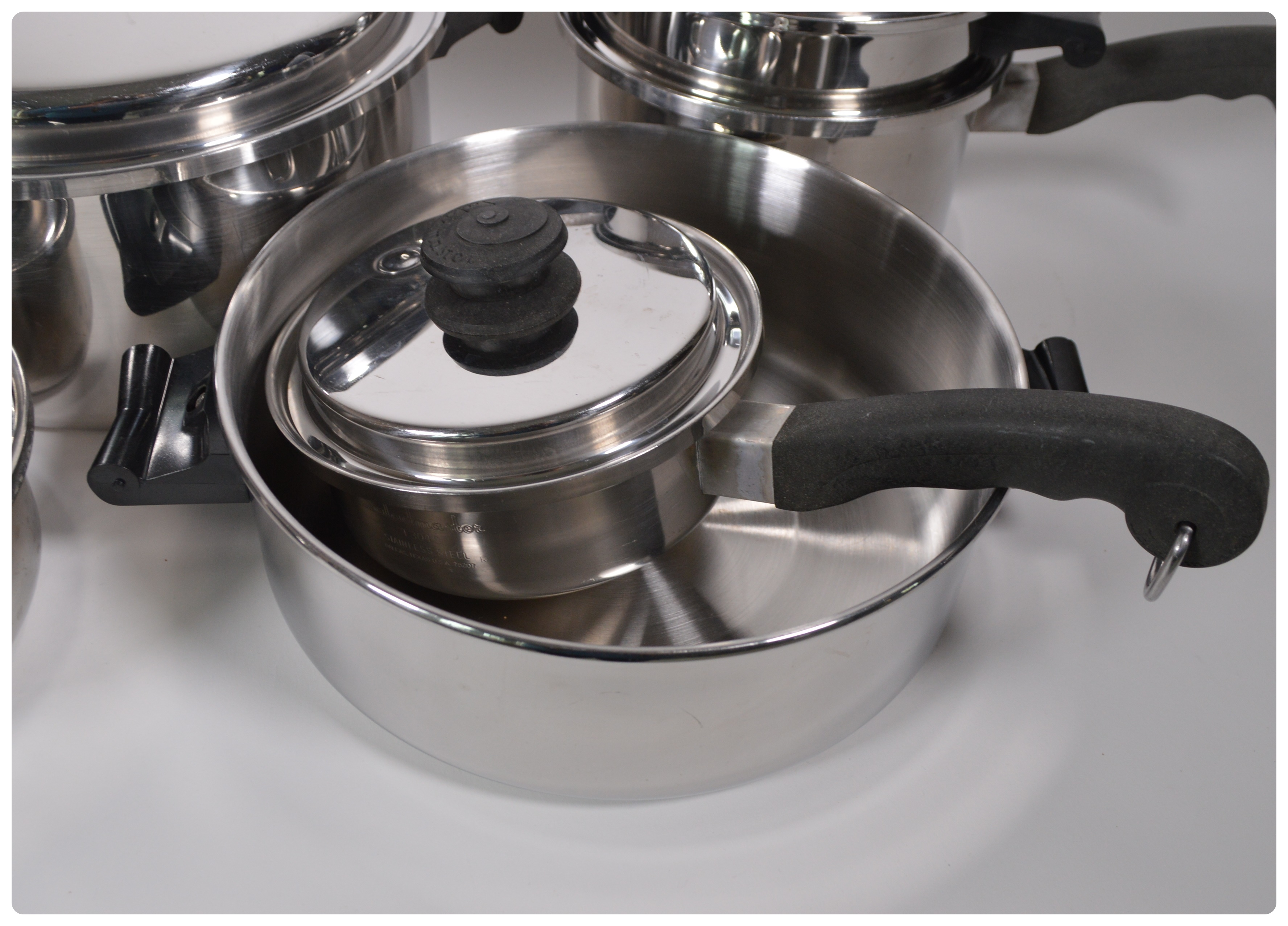 Saladmaster T304 Stainless Cookware Set, Late 20th Century