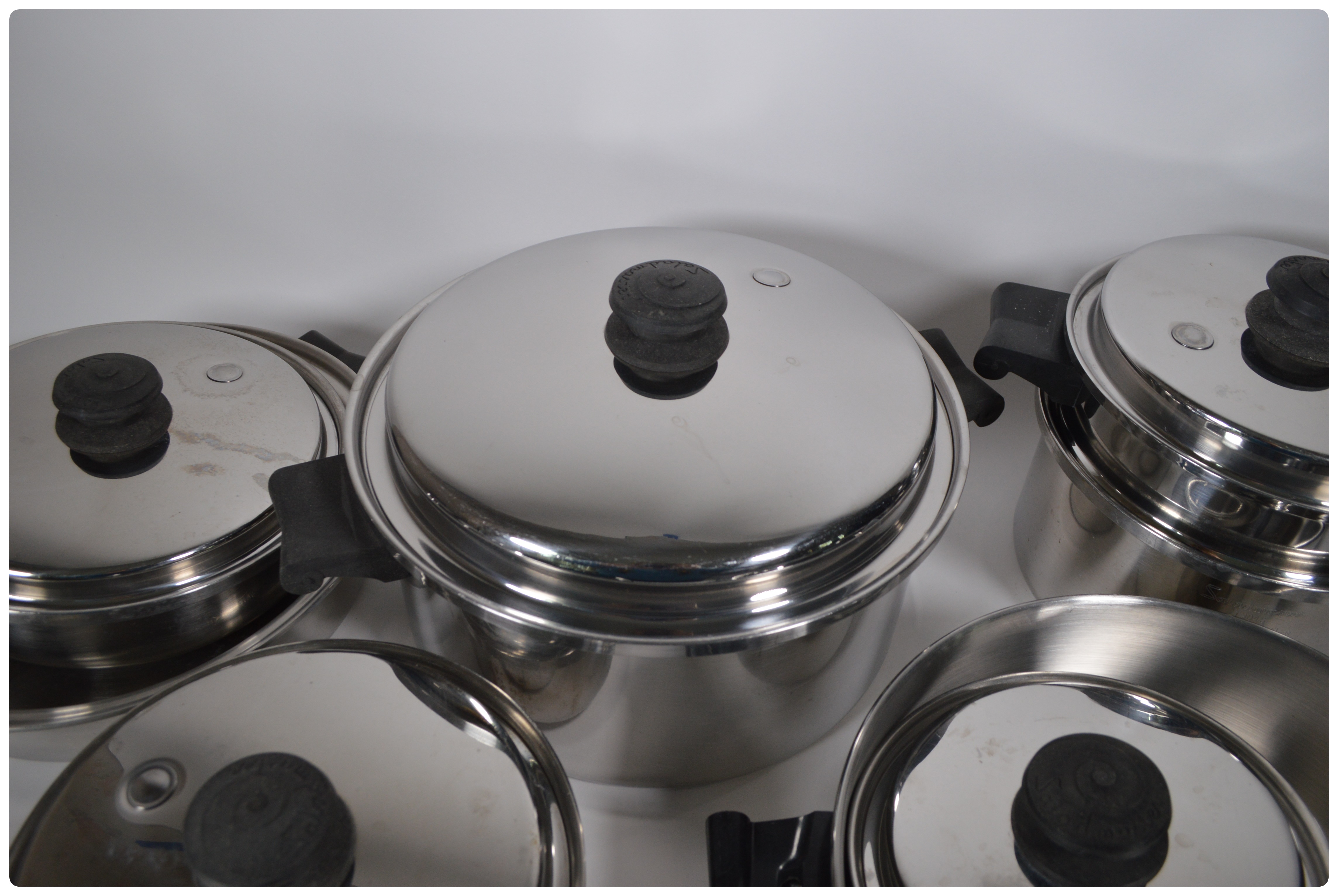 Saladmaster T304 Stainless Cookware Set, Late 20th Century