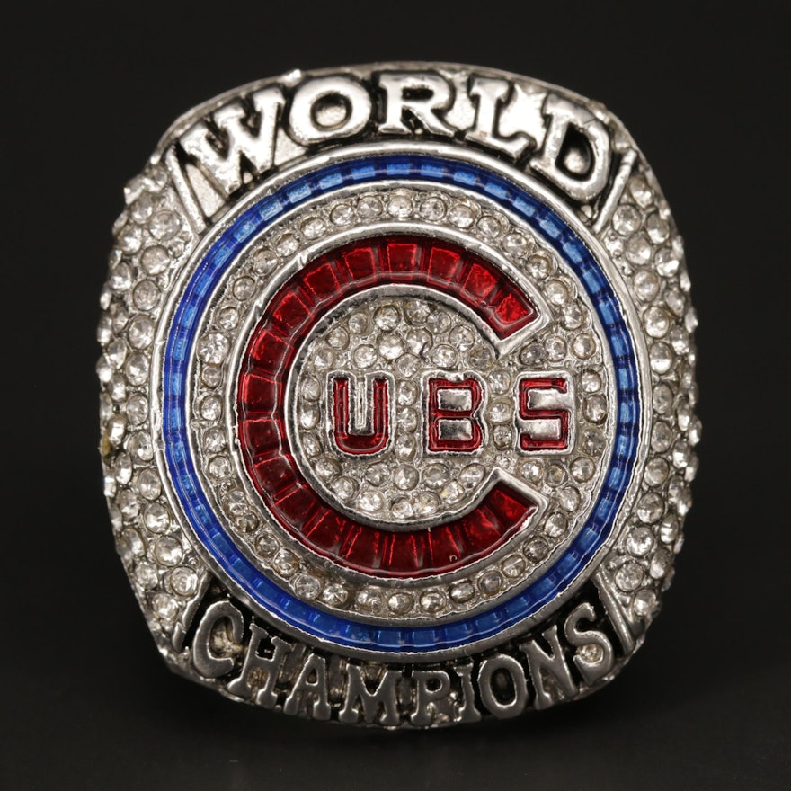 Replica Chicago Cubs Ben Zovbrist 2016 World Series Championship Ring