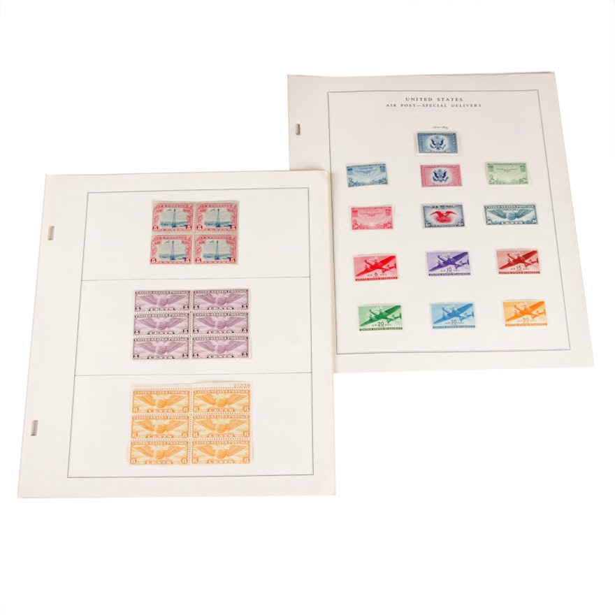 United States Air Mail and "Back of the Book" Stamp Collection