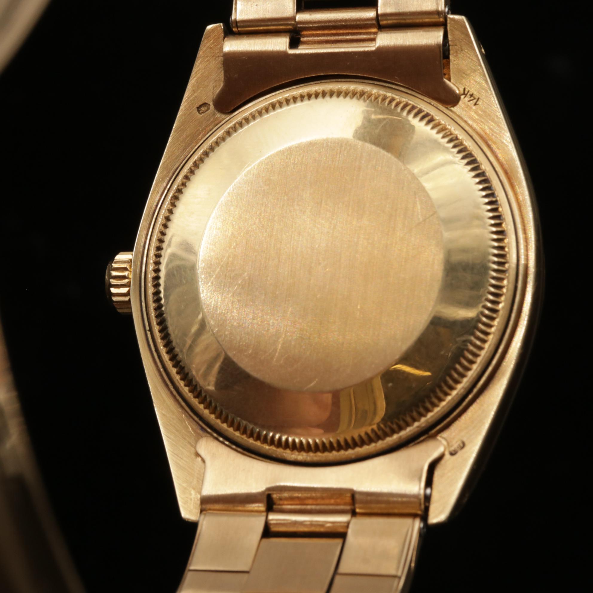 Rolex Date 1503 14K Yellow Gold Automatic Watch, 1978