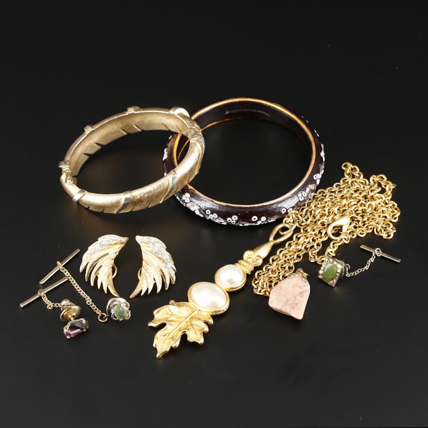 Vintage Assorted Jewelry Featuring Trifari