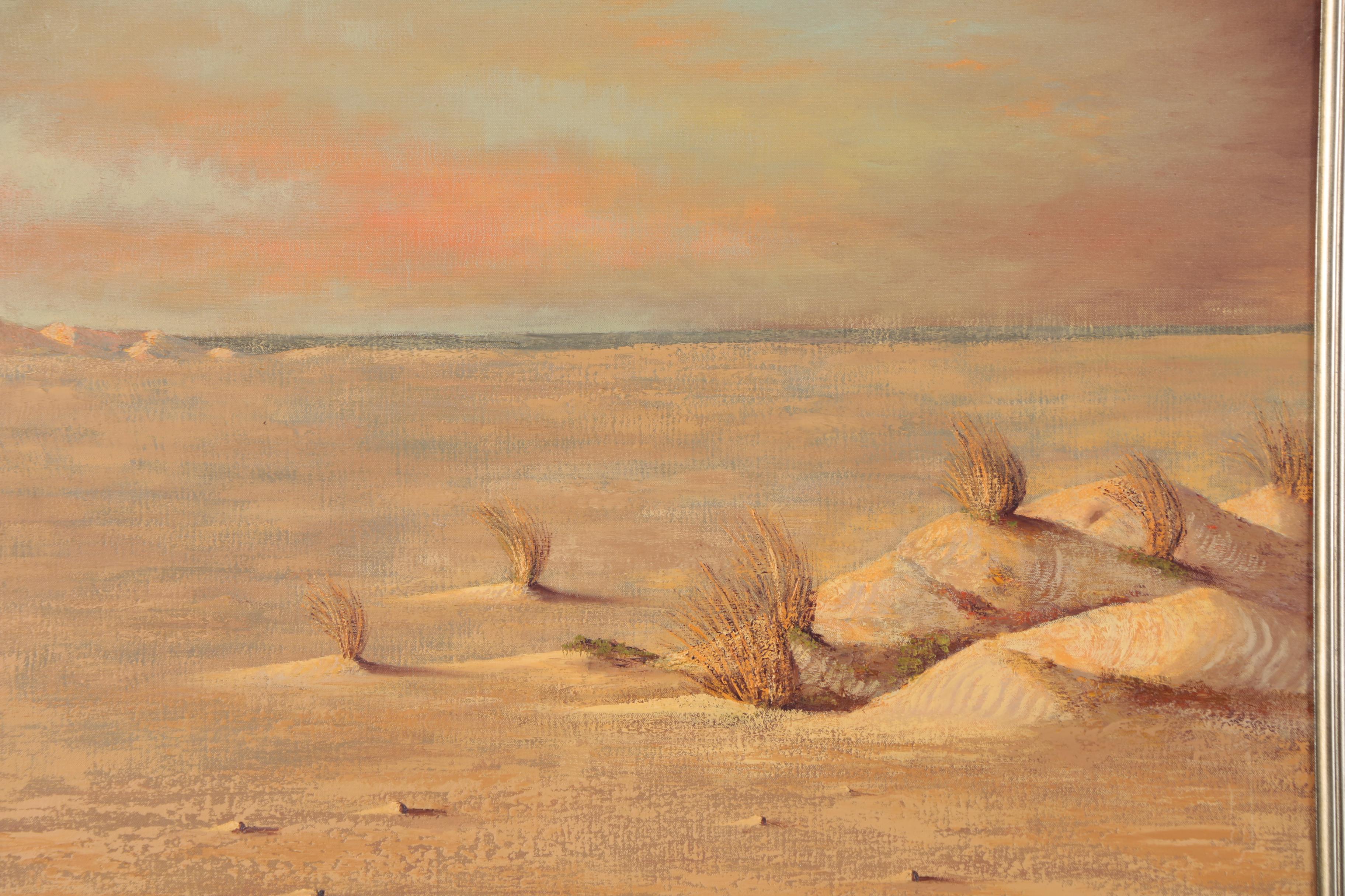 Thomas L. Lewis Southwestern Landscape Oil Painting