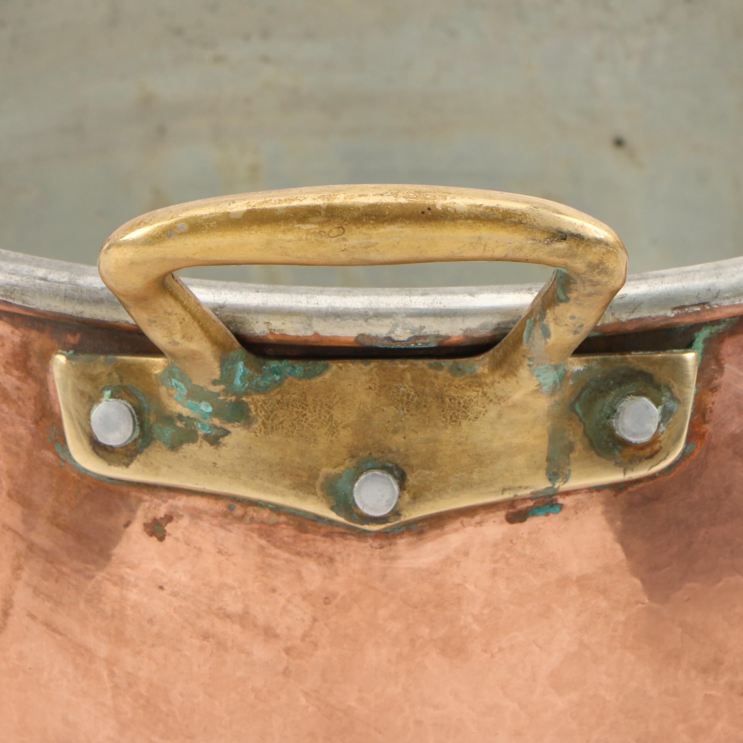 Ruffoni Hammered Copper Cookware, Late 20th Century